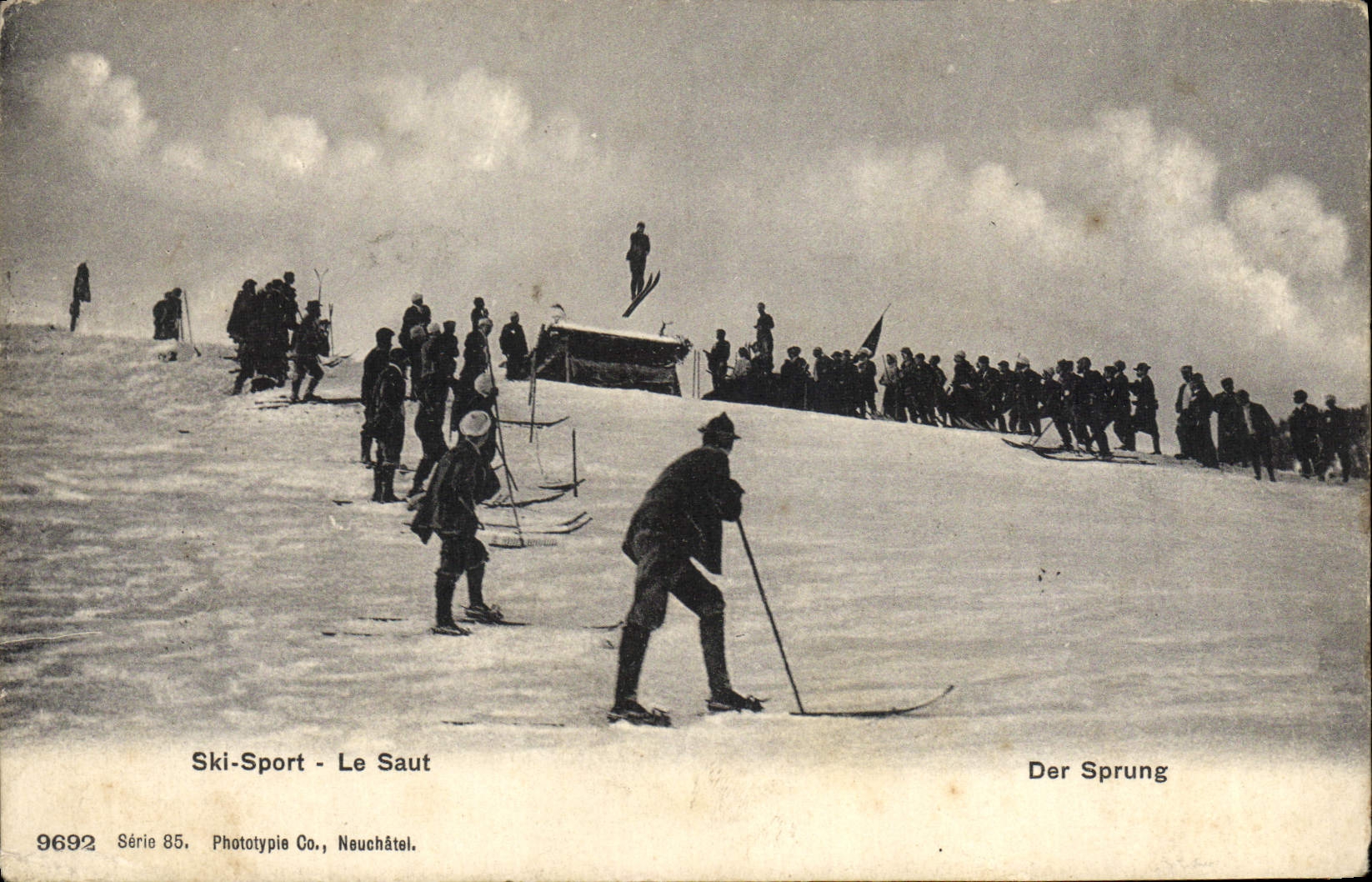 CPA Sports d'hiver Ski Le saut