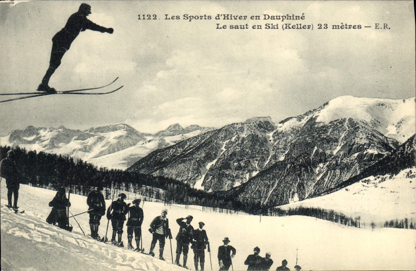 CPA Sports d'hiver Ski Le saut en ski Keller