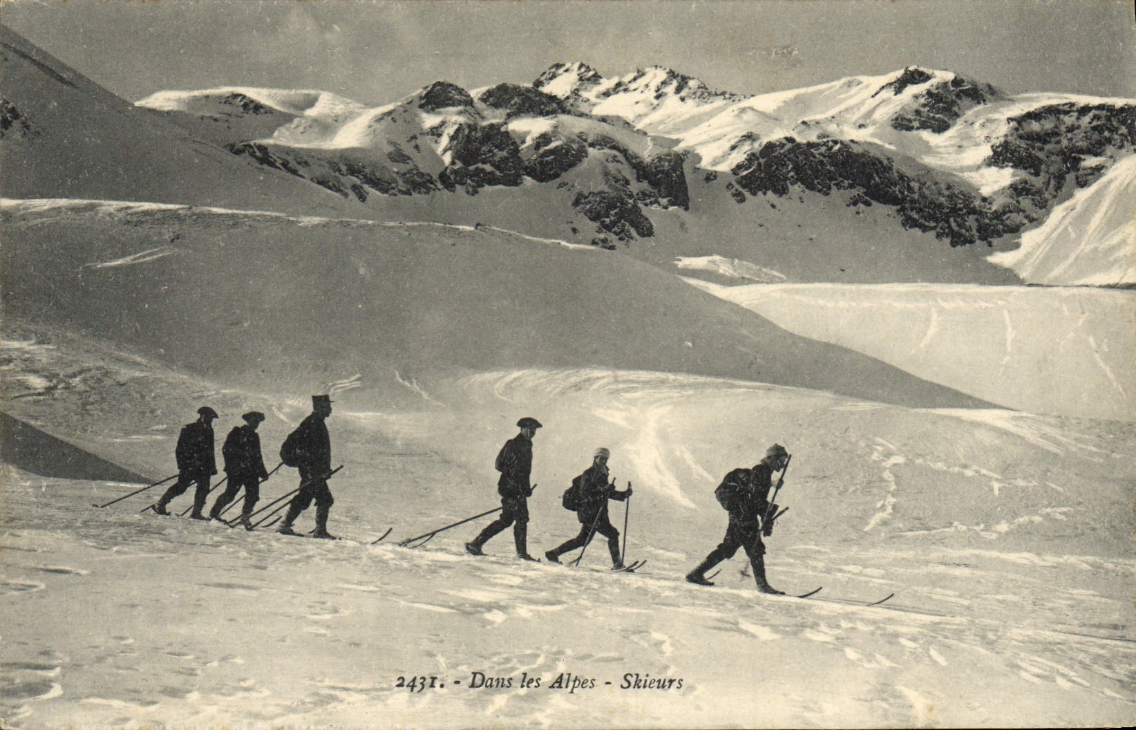 CPA Sports d'hiver Ski Skieurs