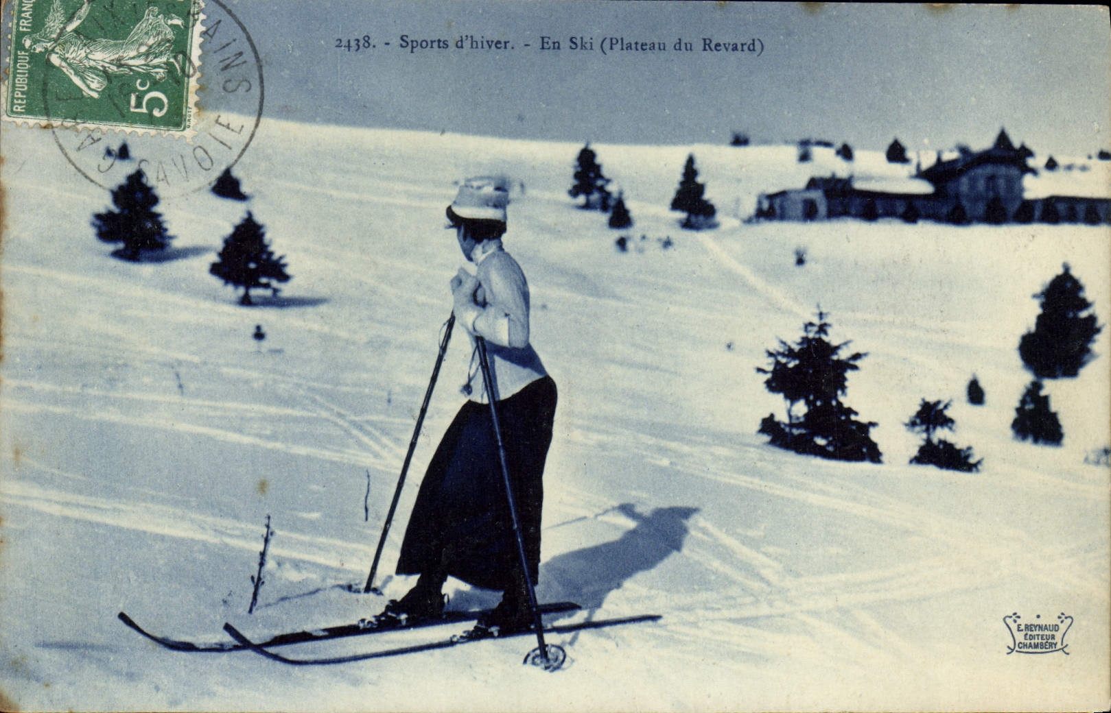 CPA Sports d'hiver Ski Plateau du Revard