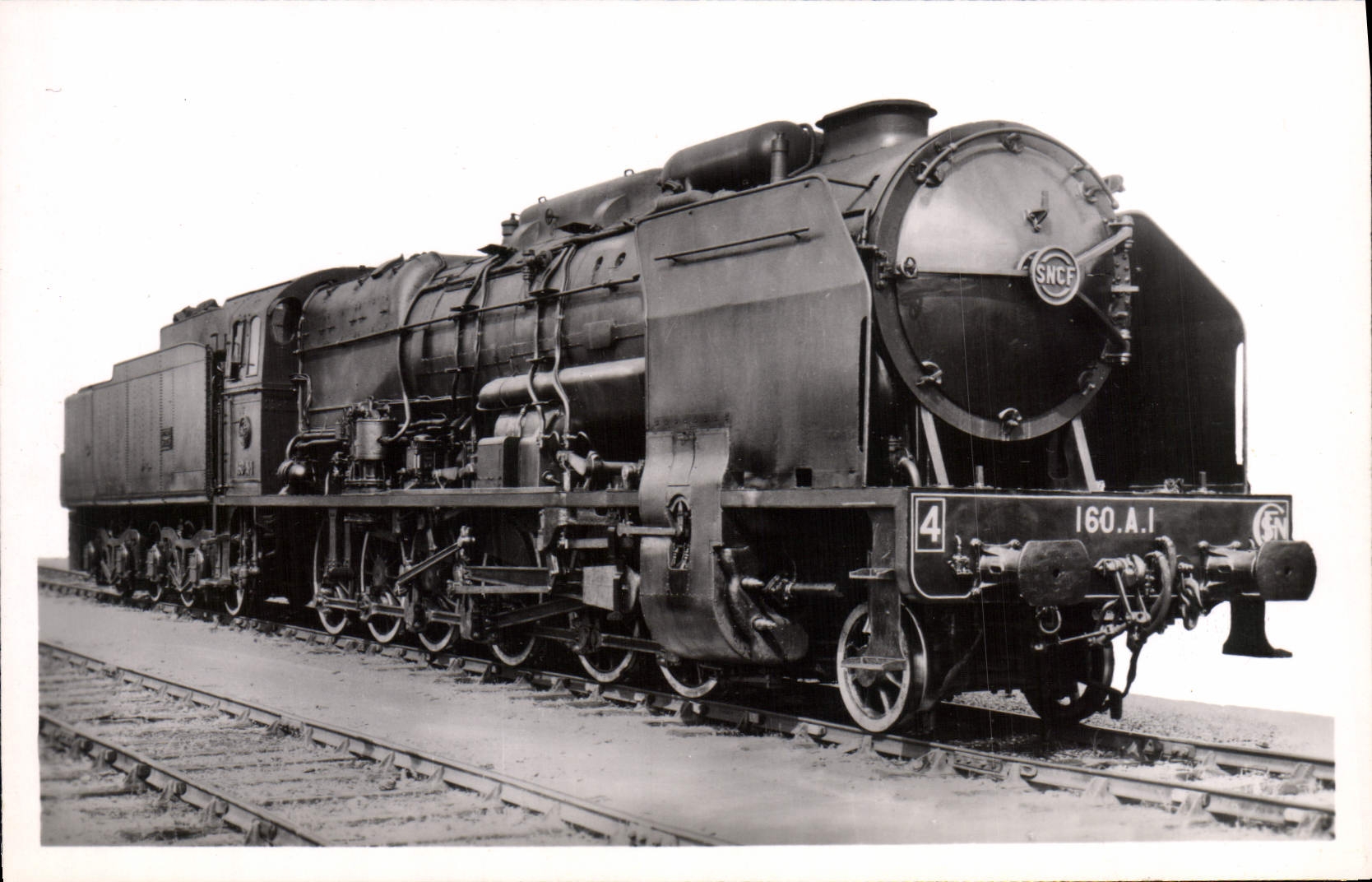 CPA Train Locomotive 160