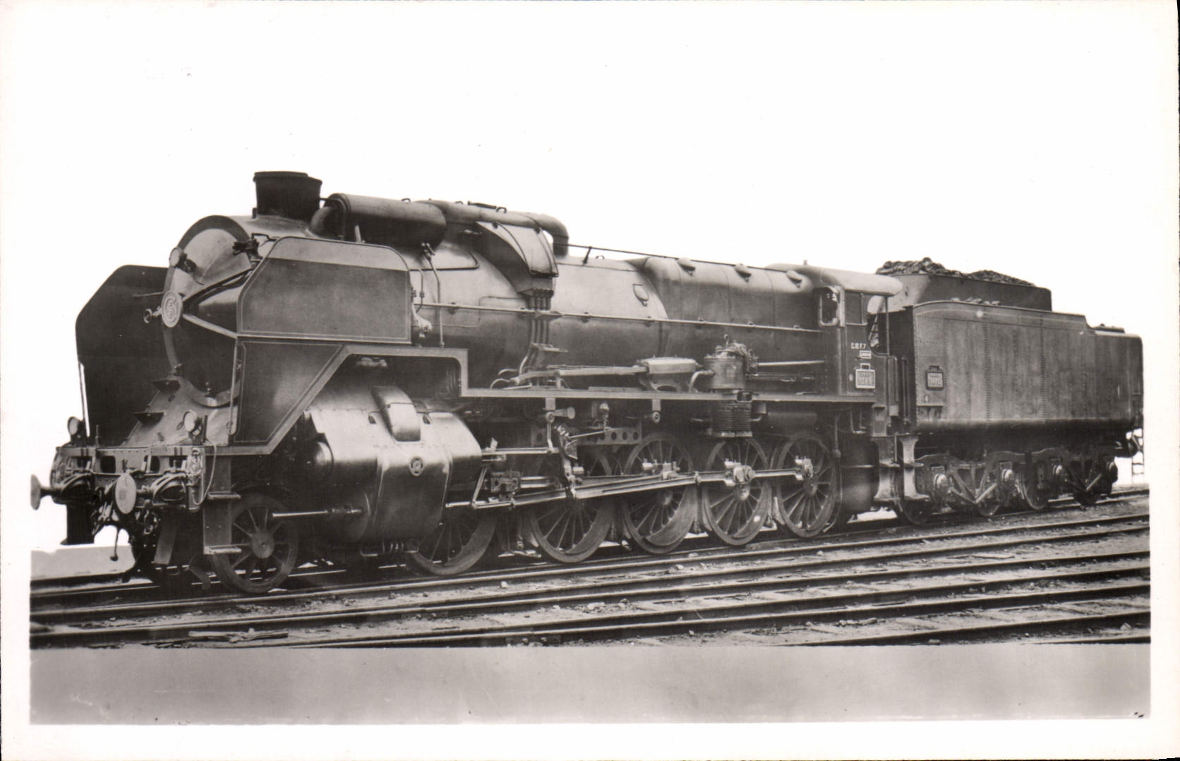 VINTAGE POSTCARD Train Engine 150 P