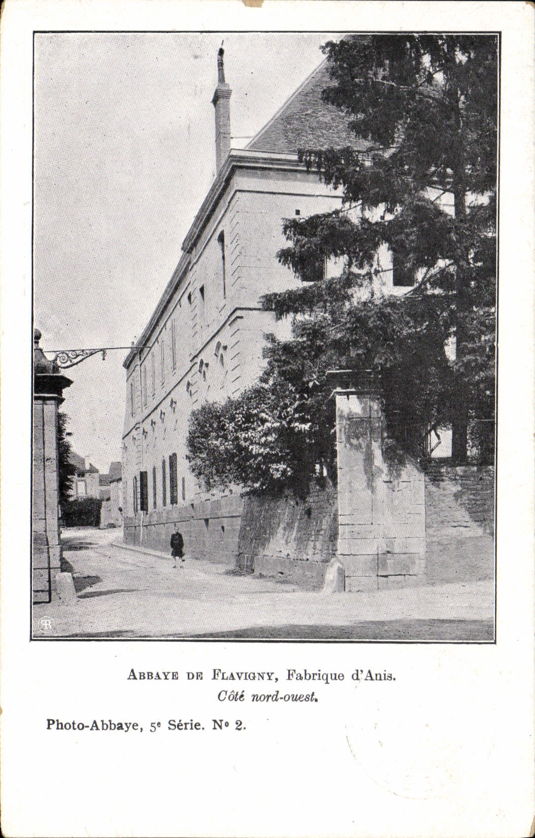 VINTAGE POSTCARD Alcool Abbey of Flavigny Manufactures Anise