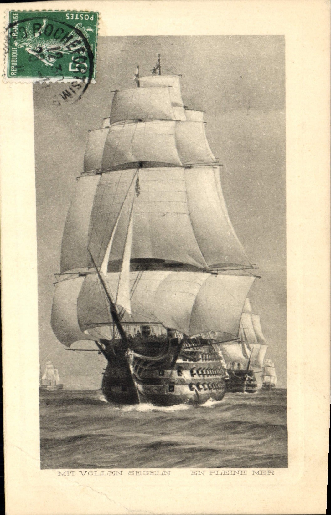 CPA Bateau Voilier 