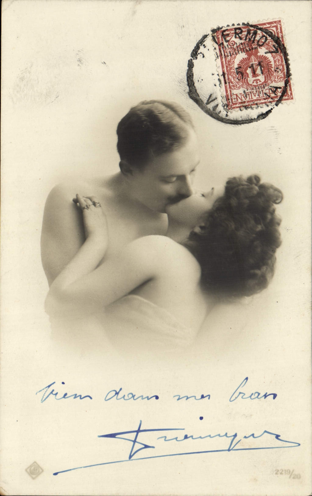 CPA Nu erotique Femme