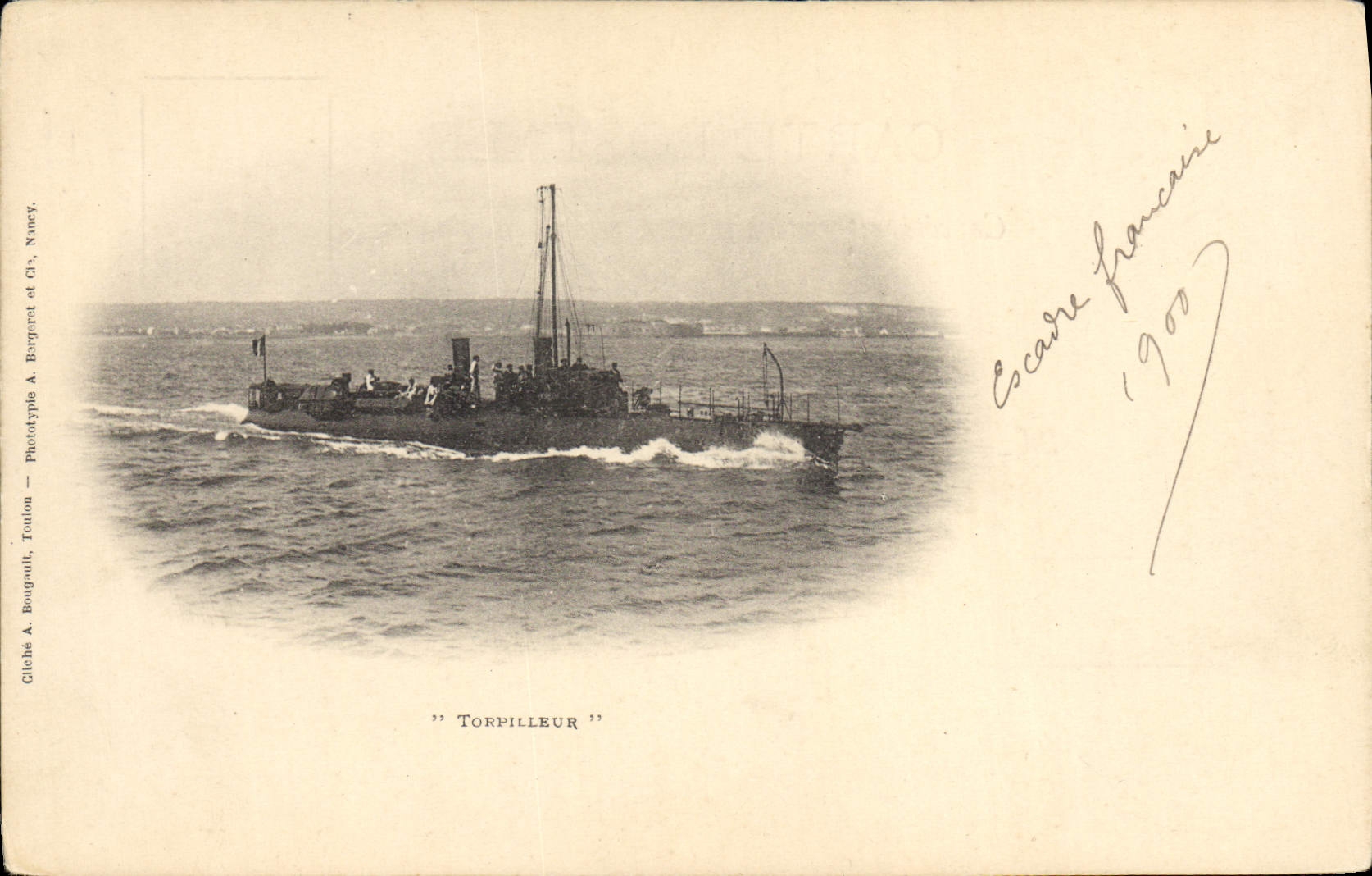 CPA Bateau Guerre Torpilleur 