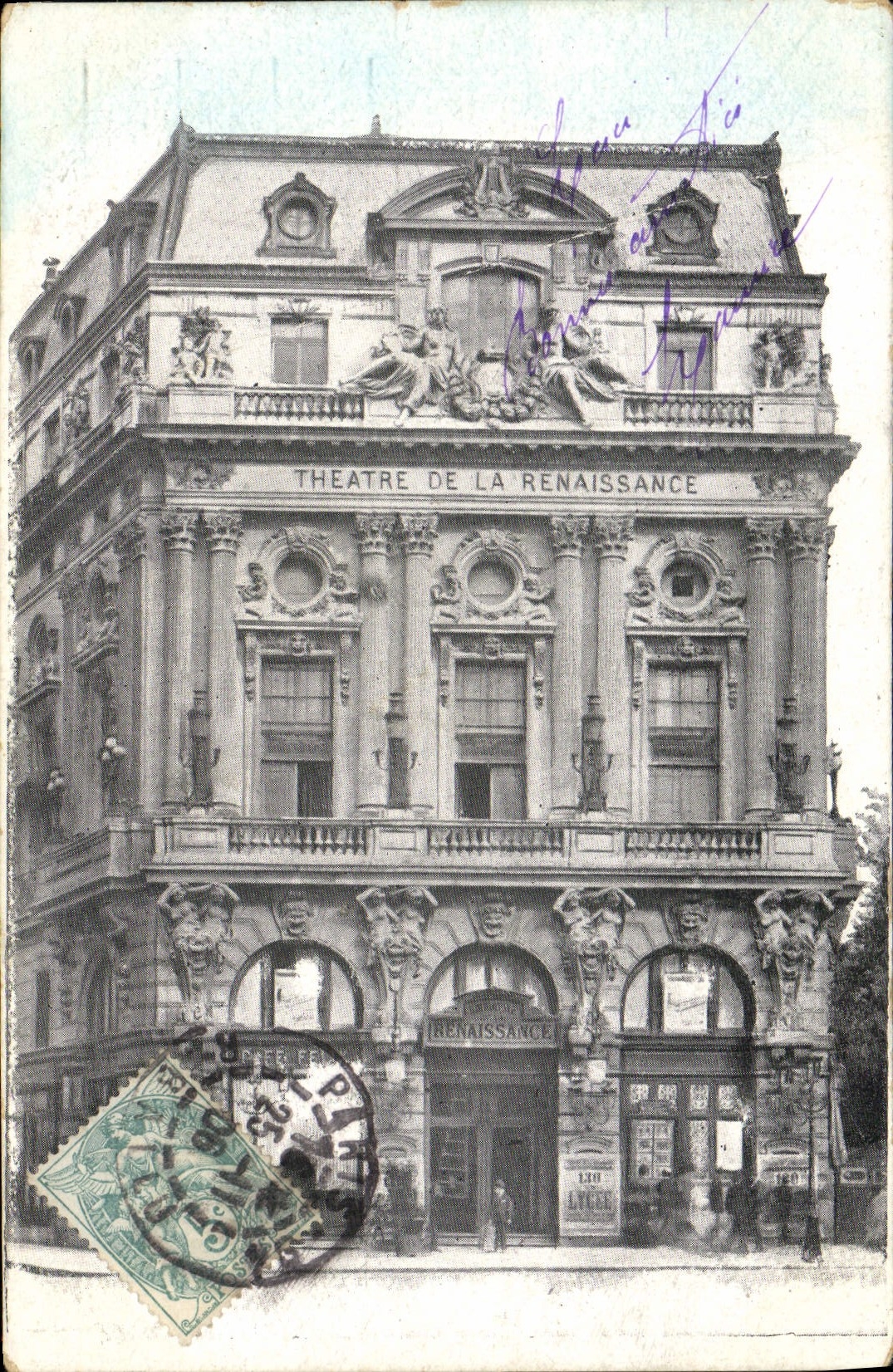 CPA Theatre de la Renaissance Paris