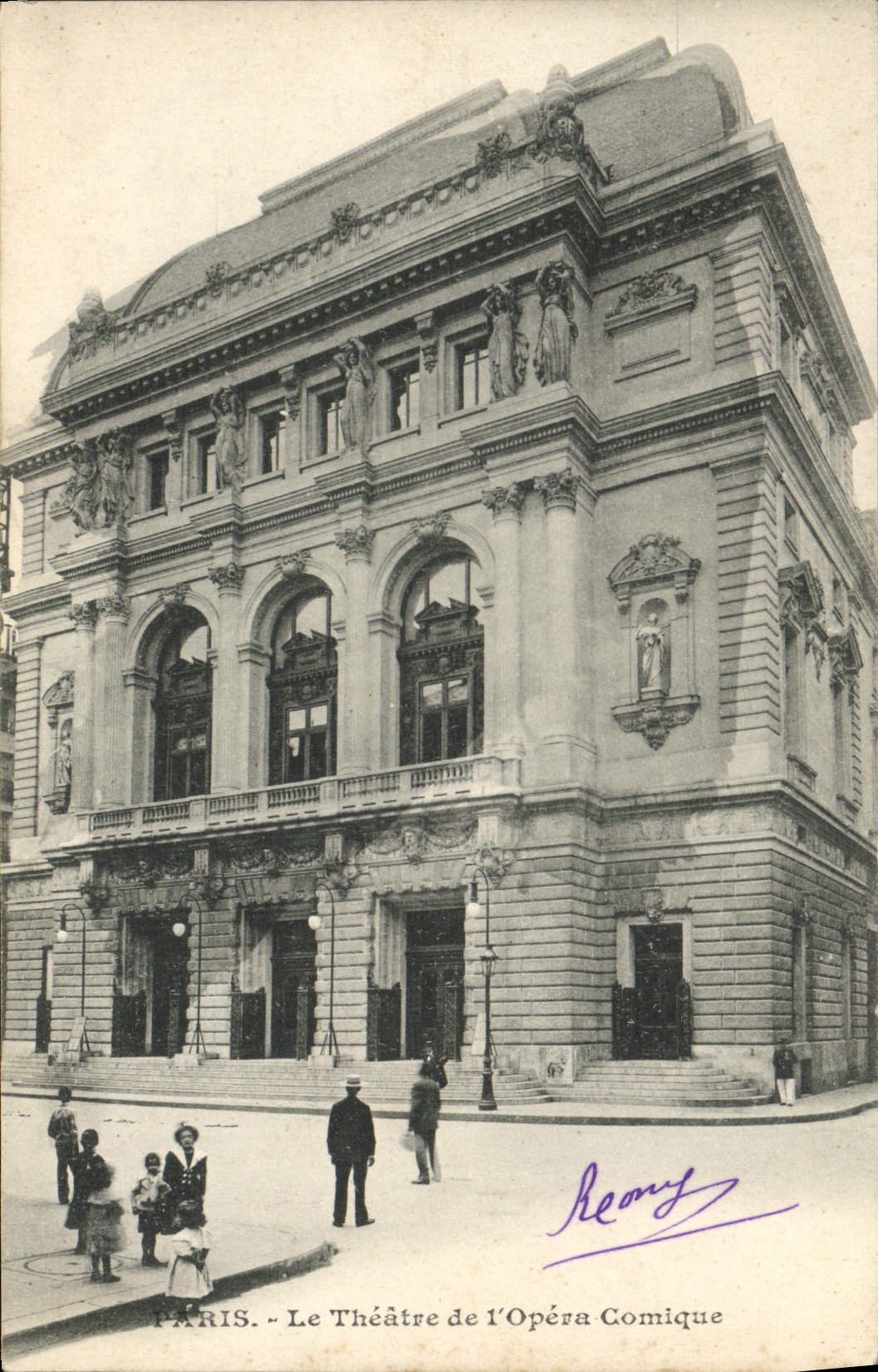 CPA Theatre de l'Opera Comique Paris 