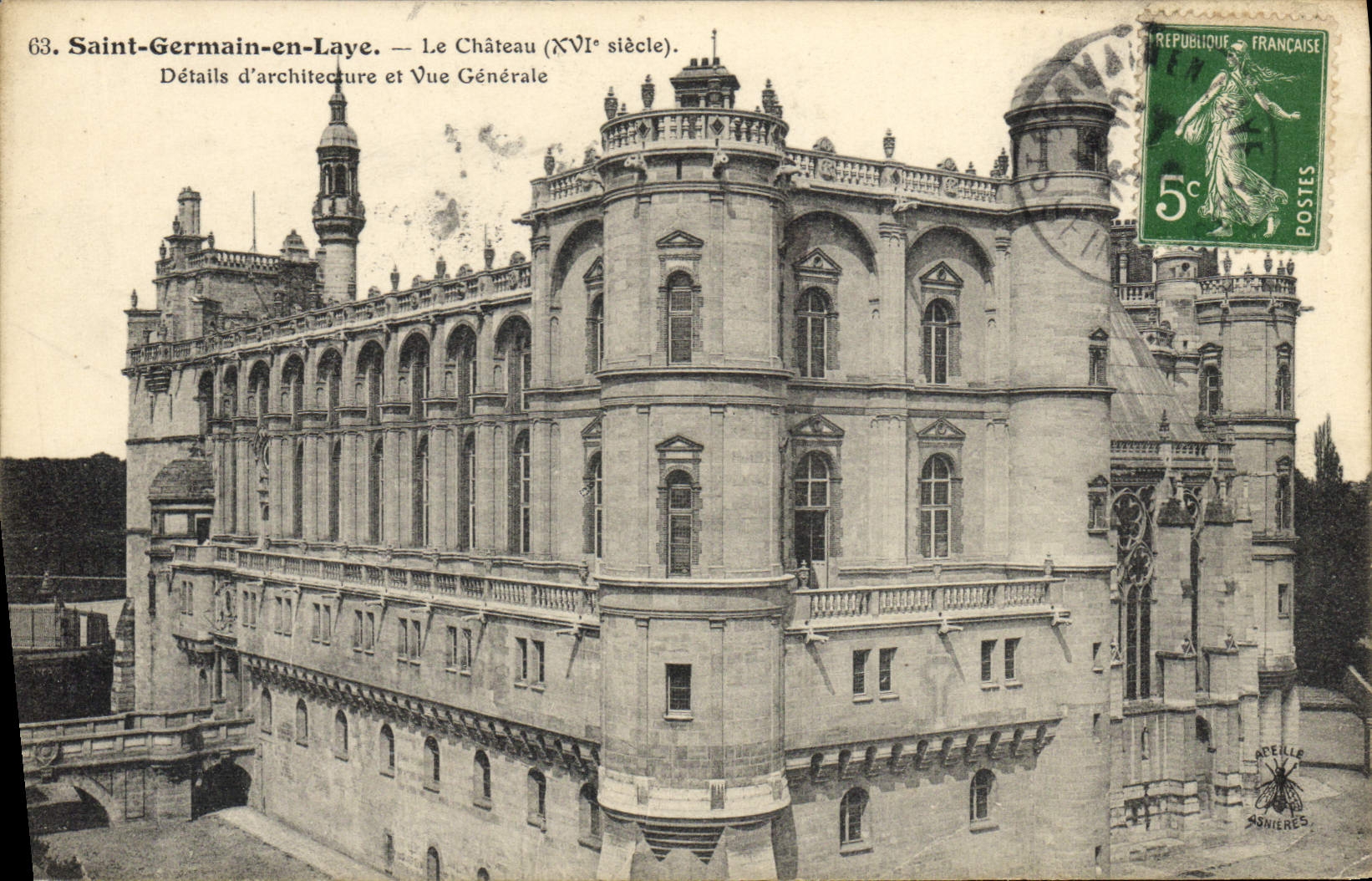 CPA Saint Germain en Laye Le Chateau