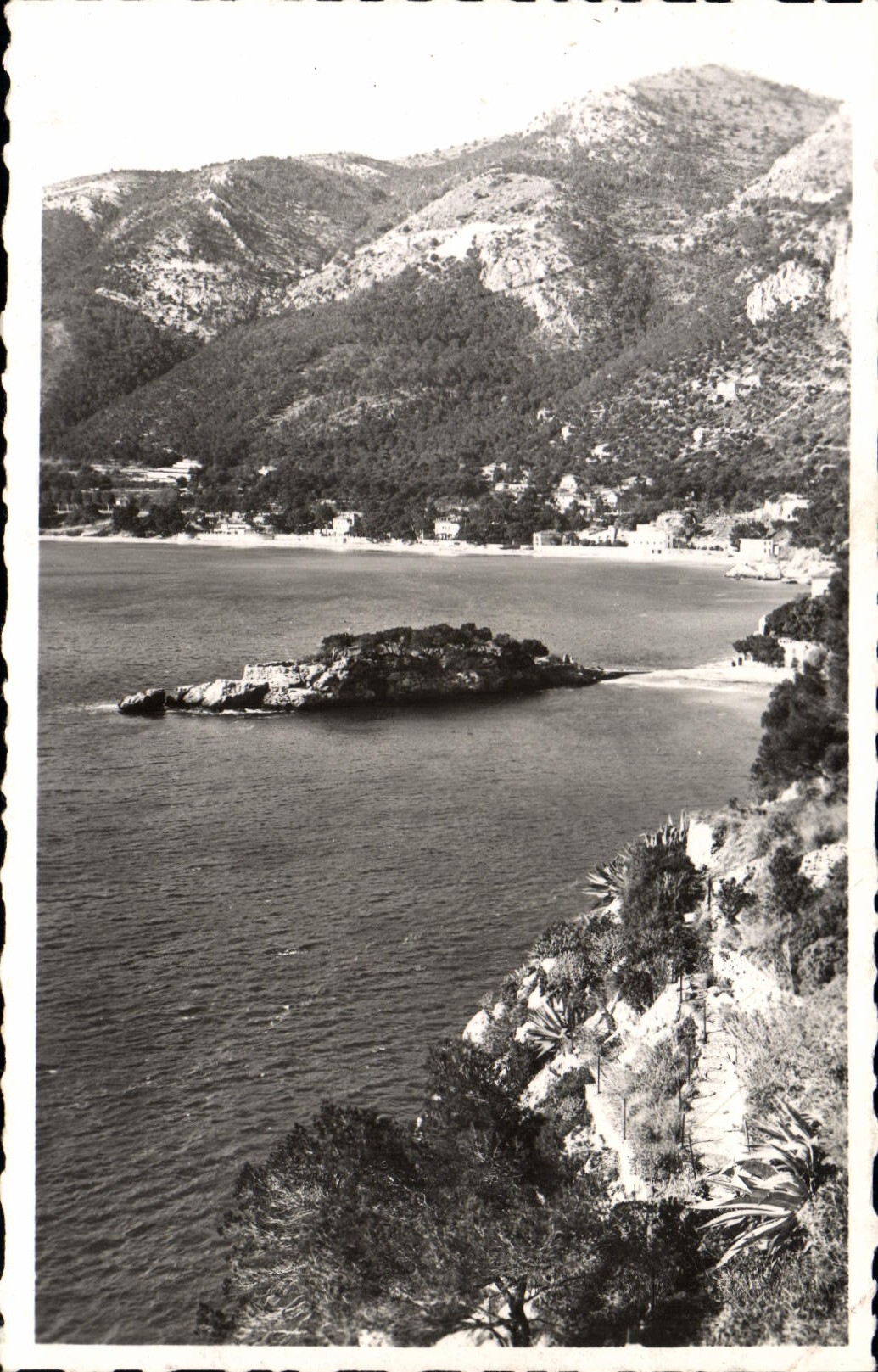 CPM La Cote entre Nice et Monaco