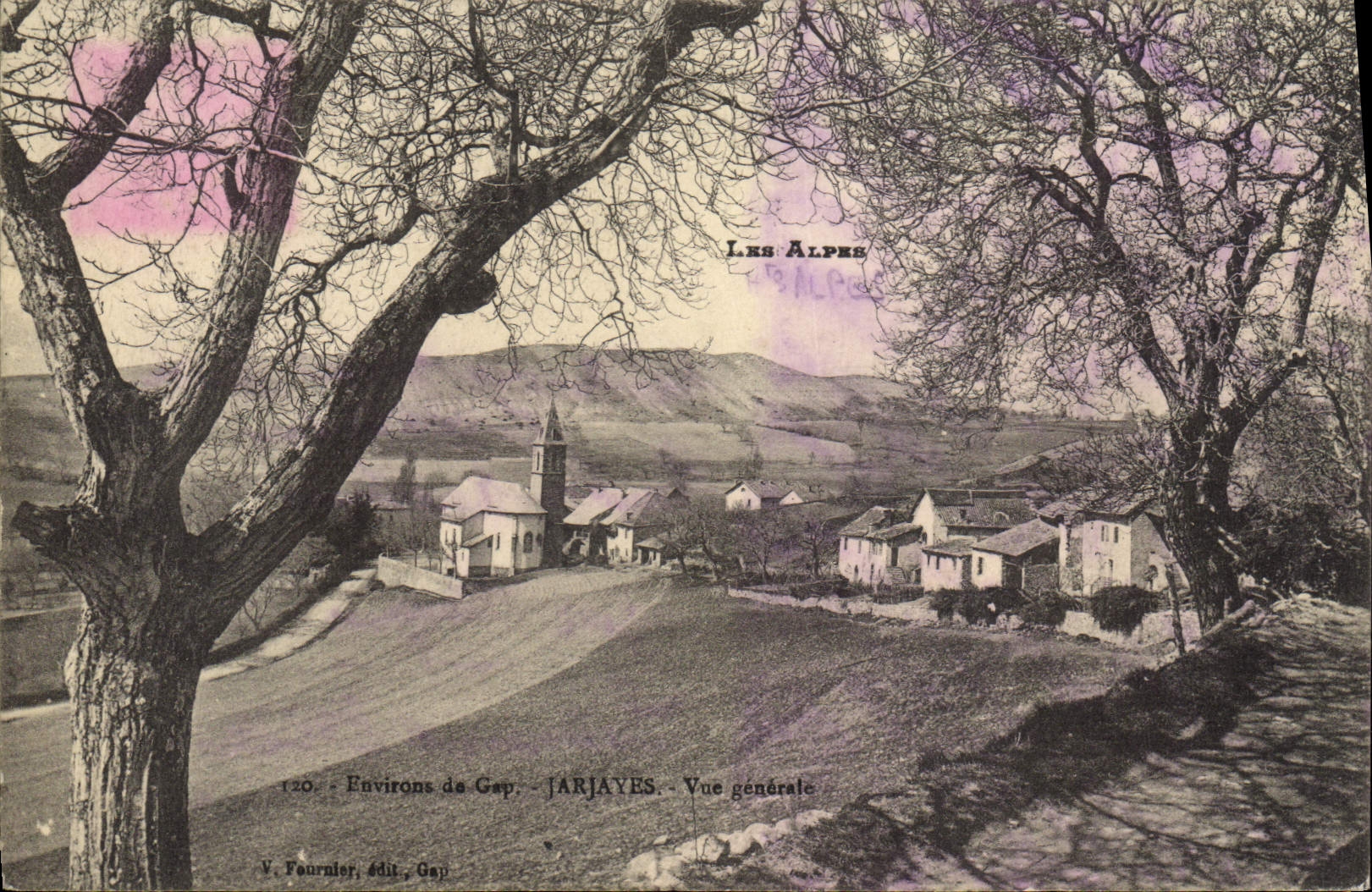 CPA Environs de Gap Jarjayes Vue generale