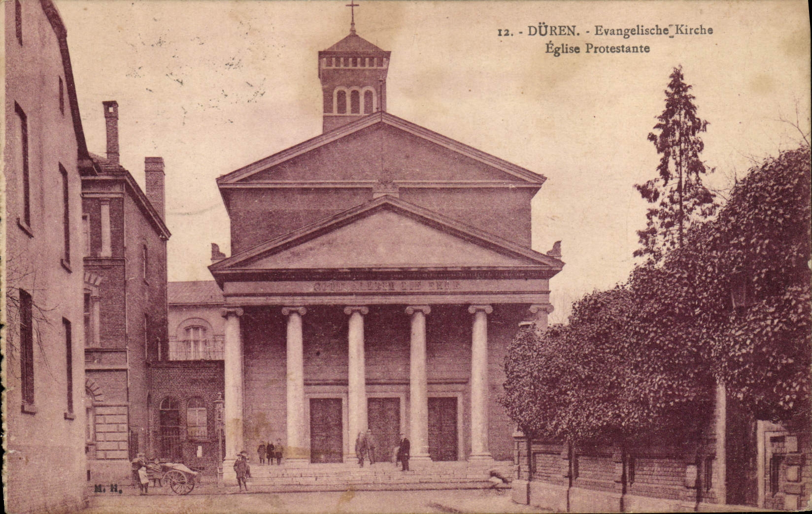 CPA Duren Eglise protestante