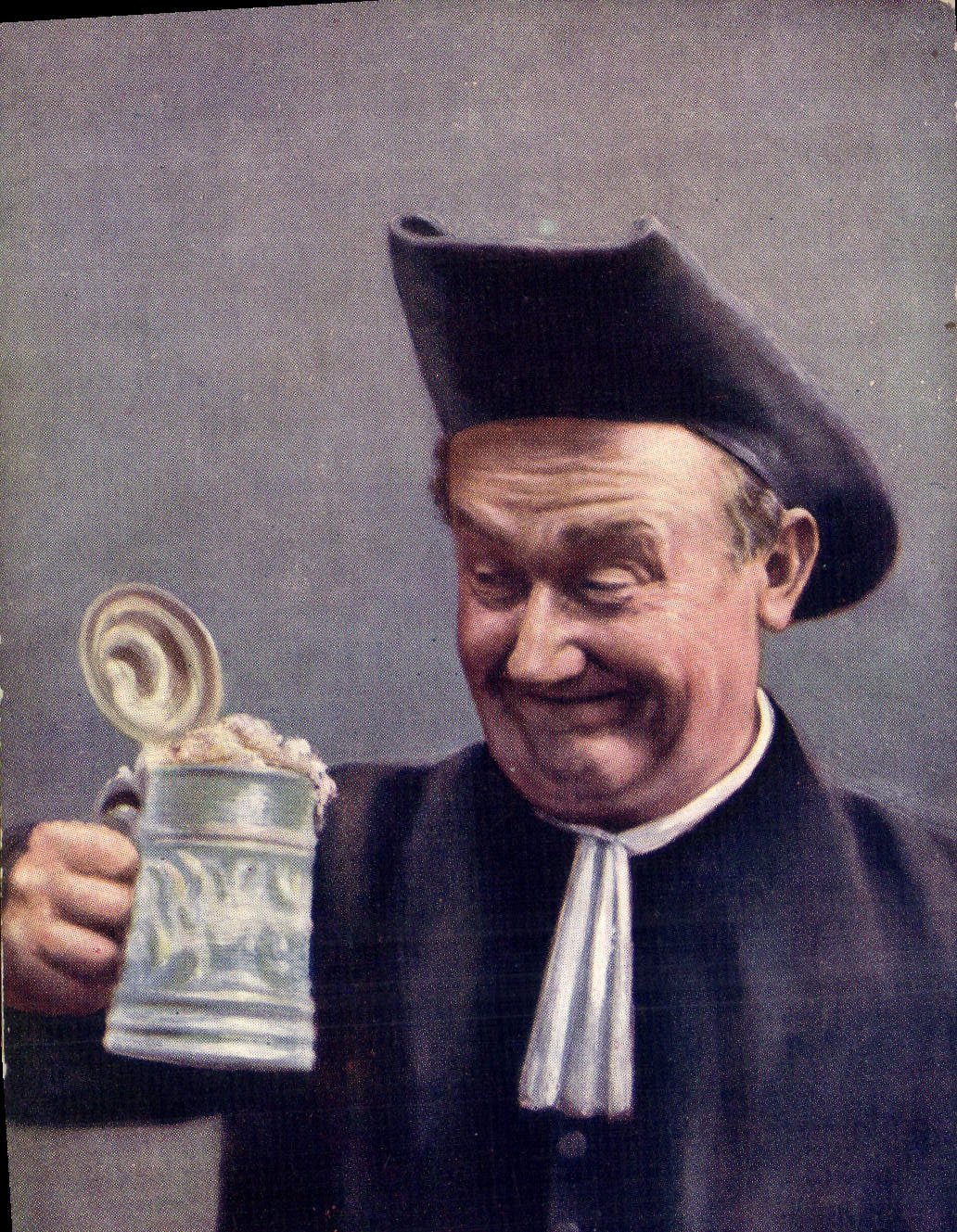 CPA Biere Brasserie a fine head Homme