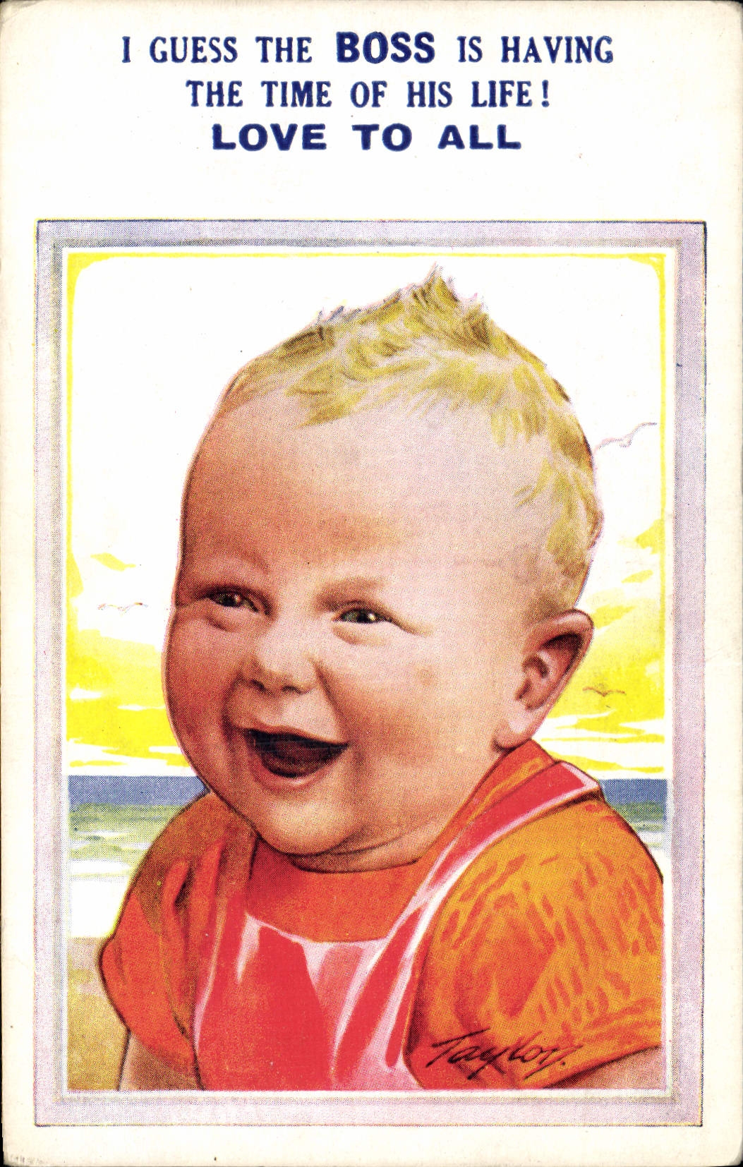 CPA Illustrateur Enfant