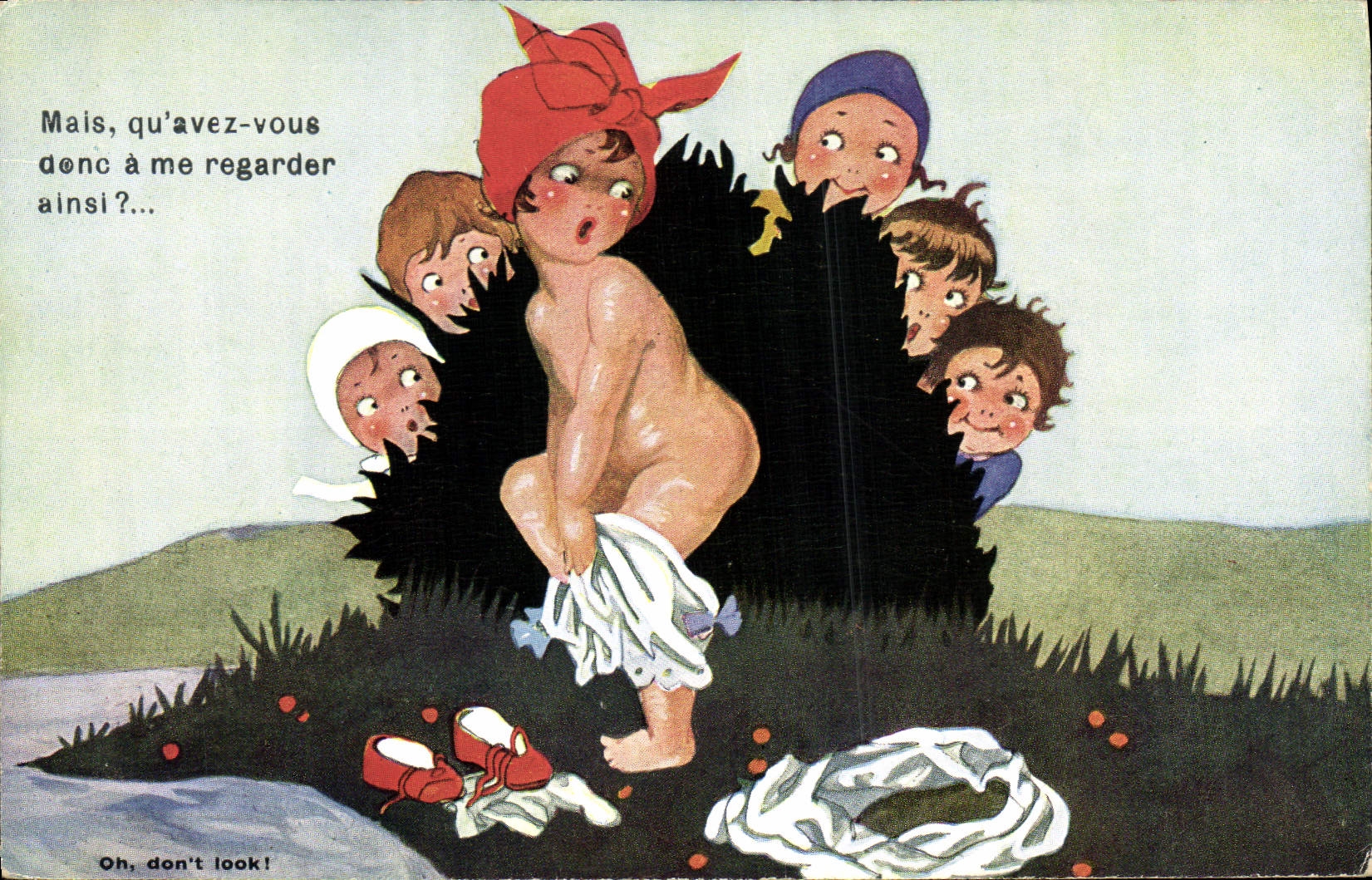 CPA Illustrateur Enfants