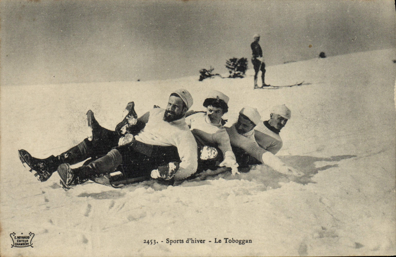 CPA Sports d'hiver Ski Le toboggan