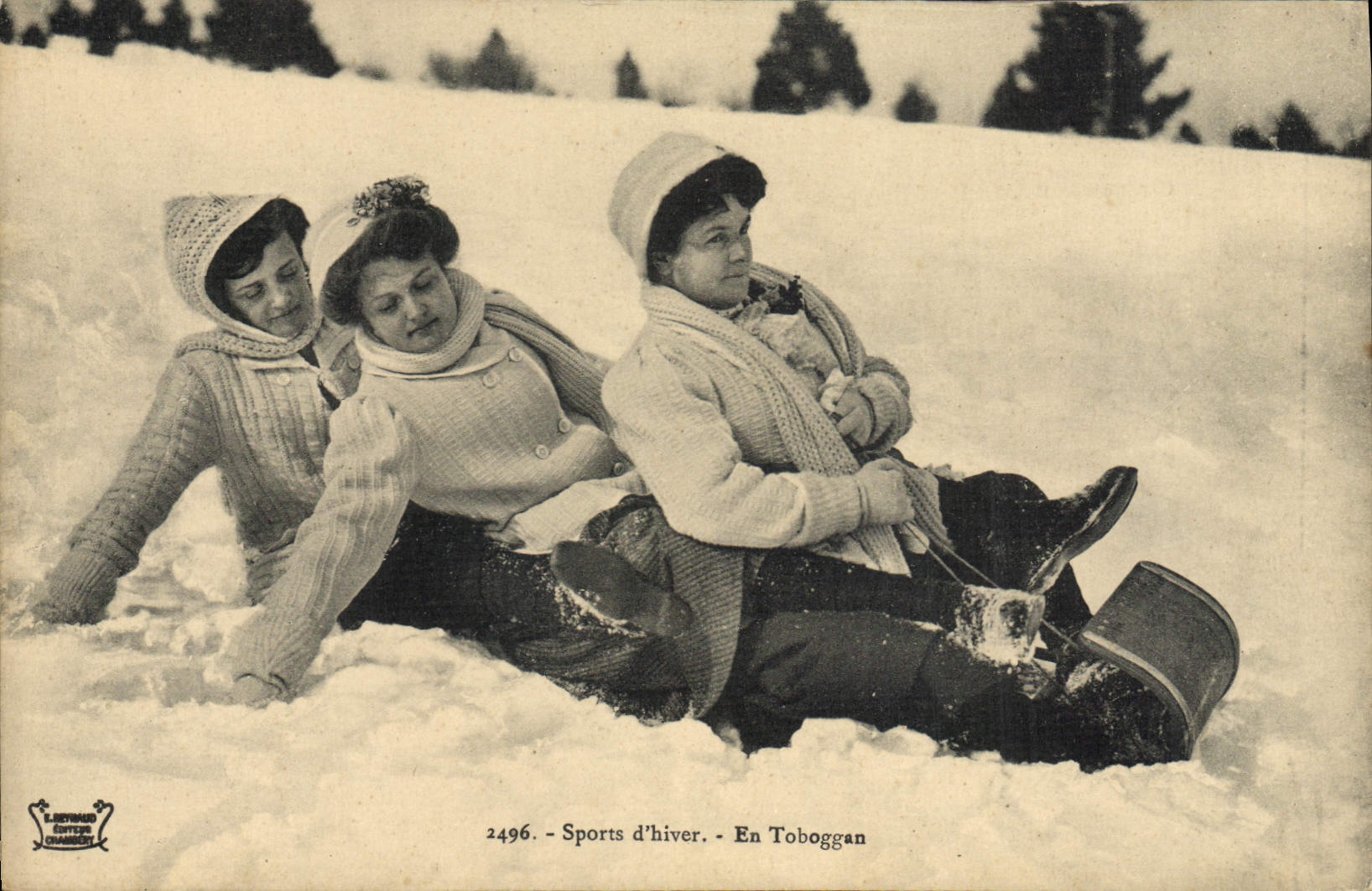 CPA Sports d'hiver Ski en toboggan