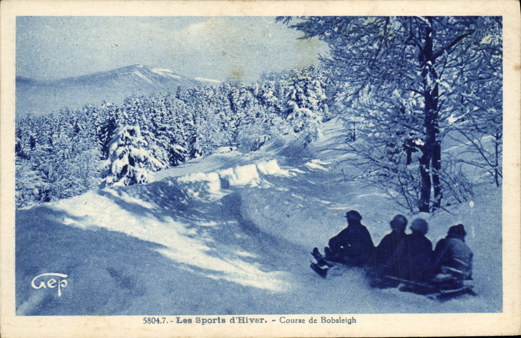 CPA Sports d'hiver Ski Course de Bobsleigh