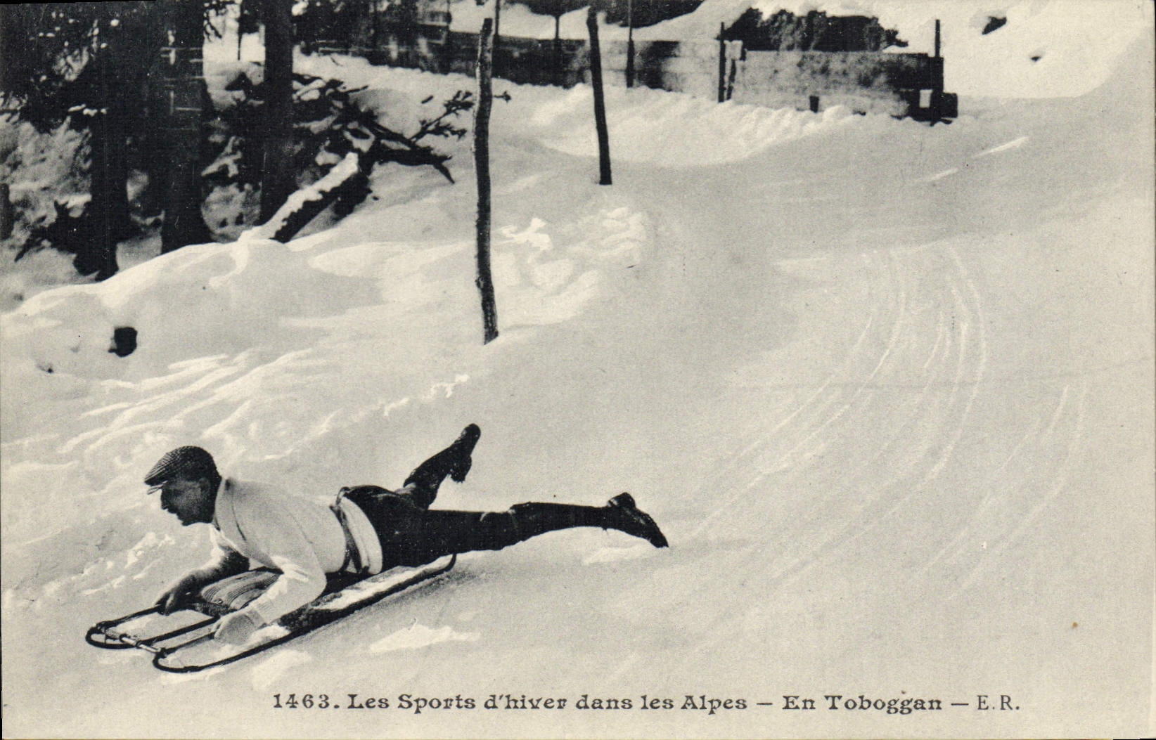 CPA Sports d'hiver Ski en toboggan