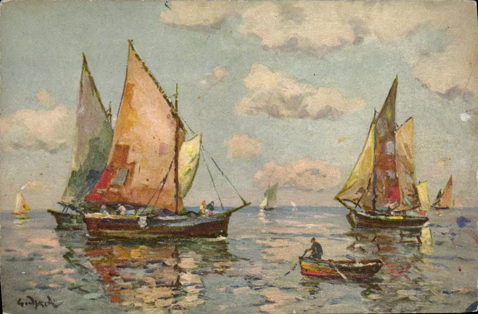 CPA Bateau Voilier 