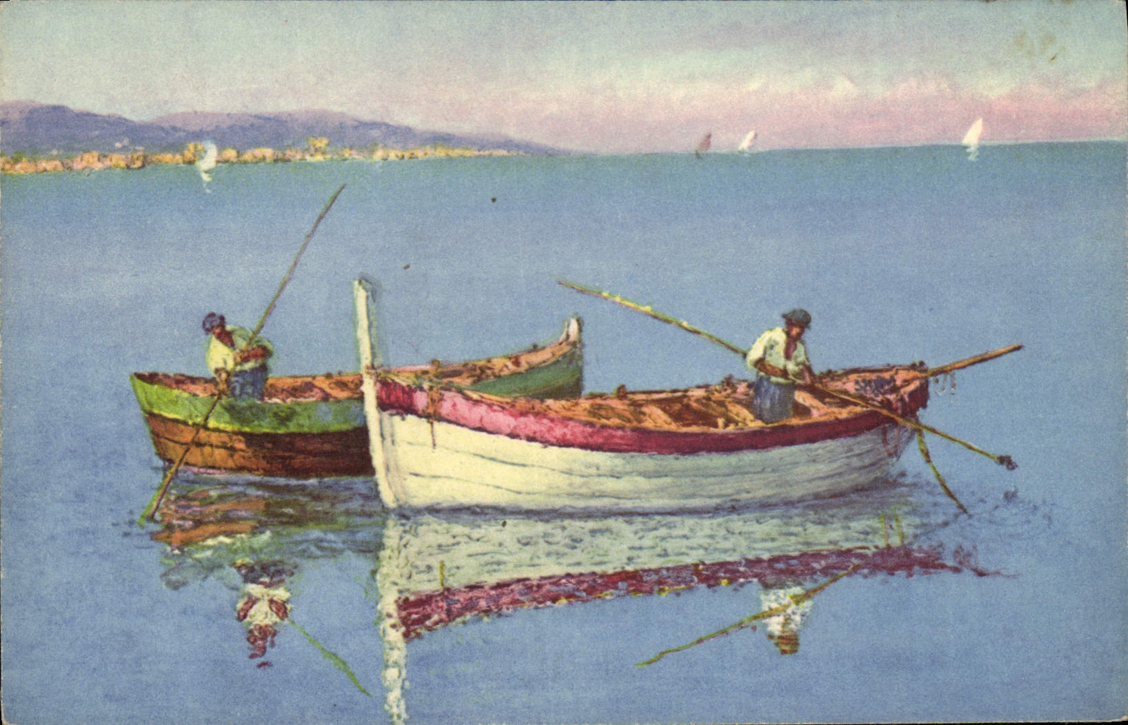 CPA Bateau Peche