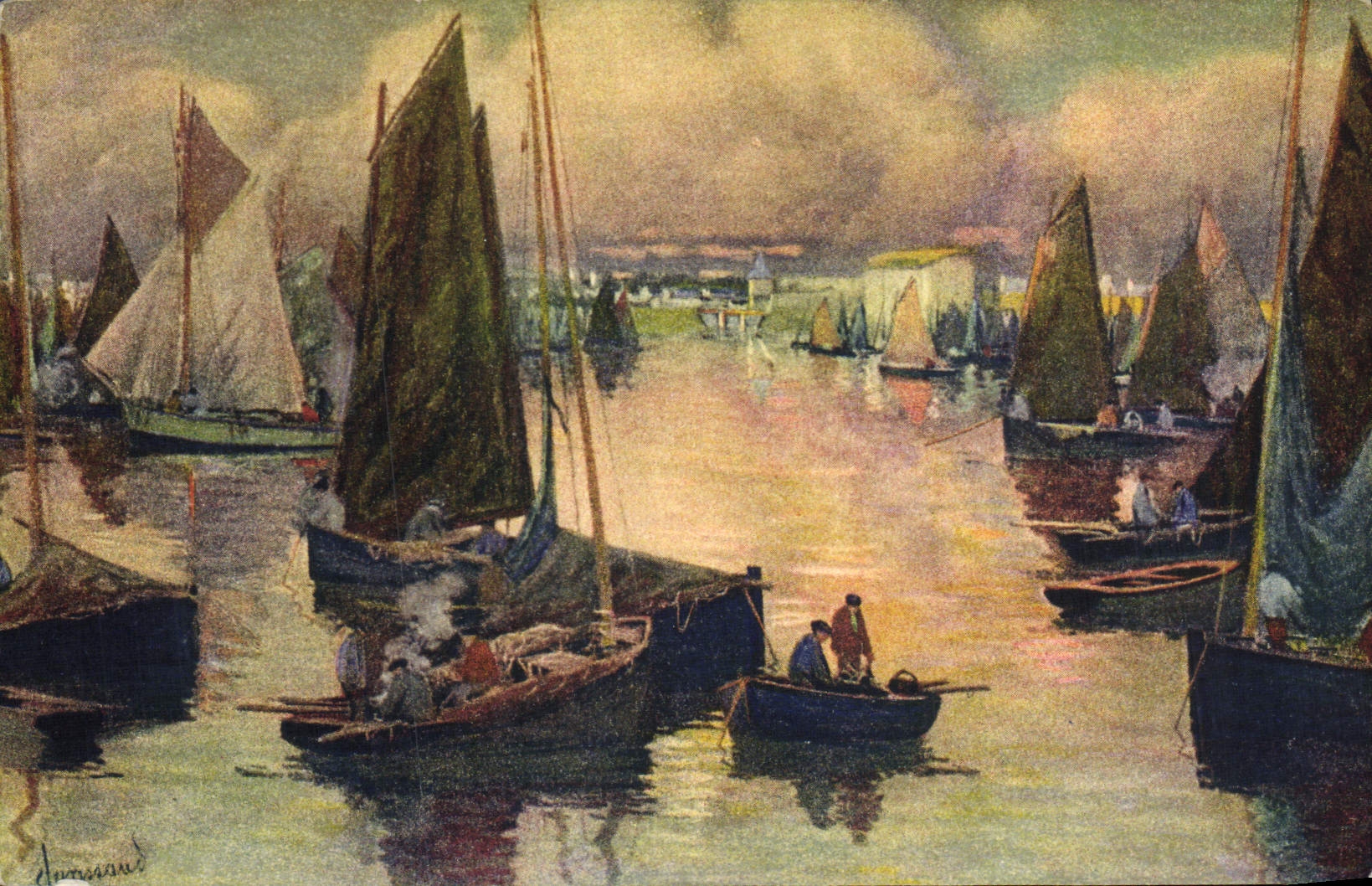 CPA Bateau Voilier 