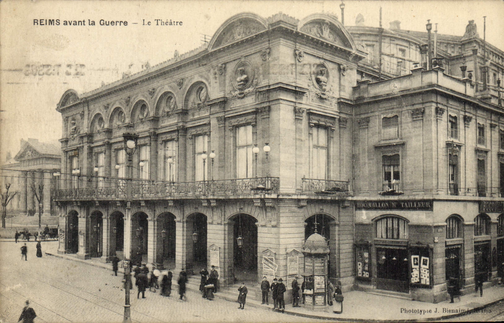 CPA Theatre Reims avant la guerre
