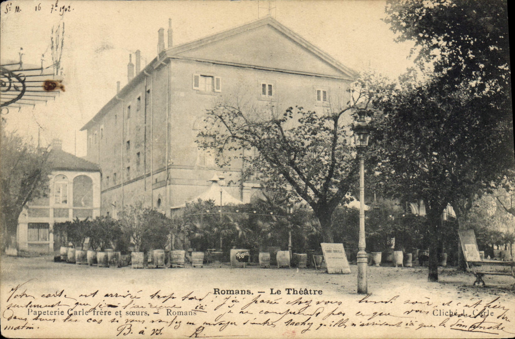 VINTAGE POSTCARD Theater Novels