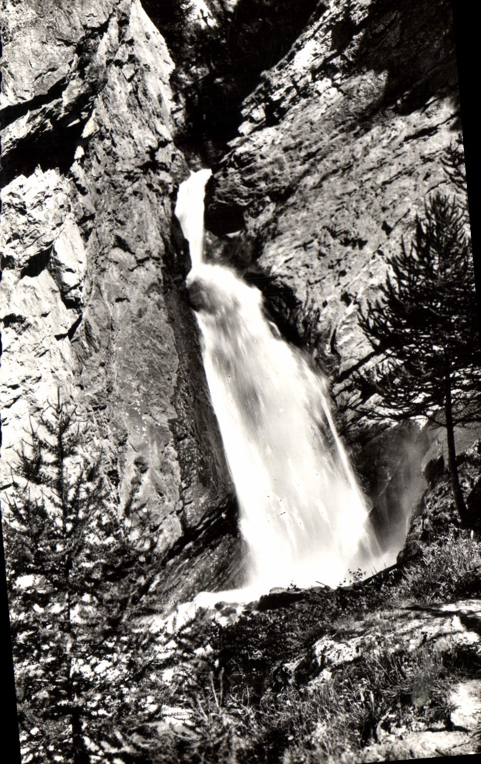 CPM Dauphine La Grave Cascade de la Meije