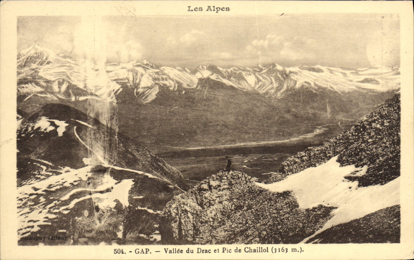 CPA Gap Vallee du Drac et Pic de Chaillol