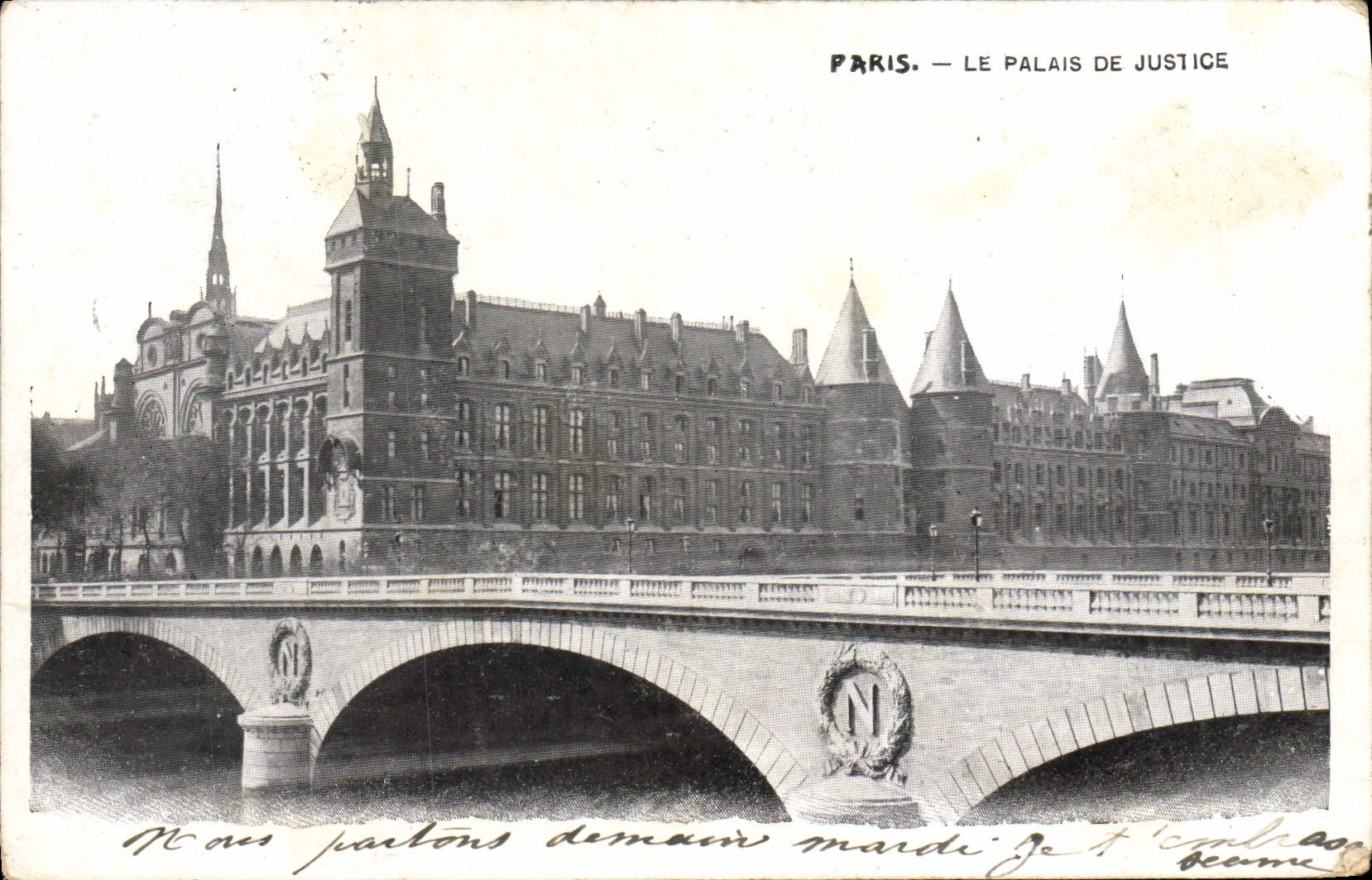 CPA Paris Le palais de Justice