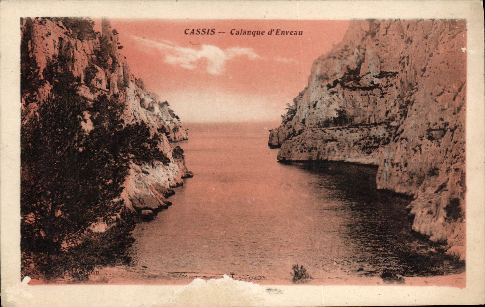 CPA Baie de Cassis Calanque d'Enveau