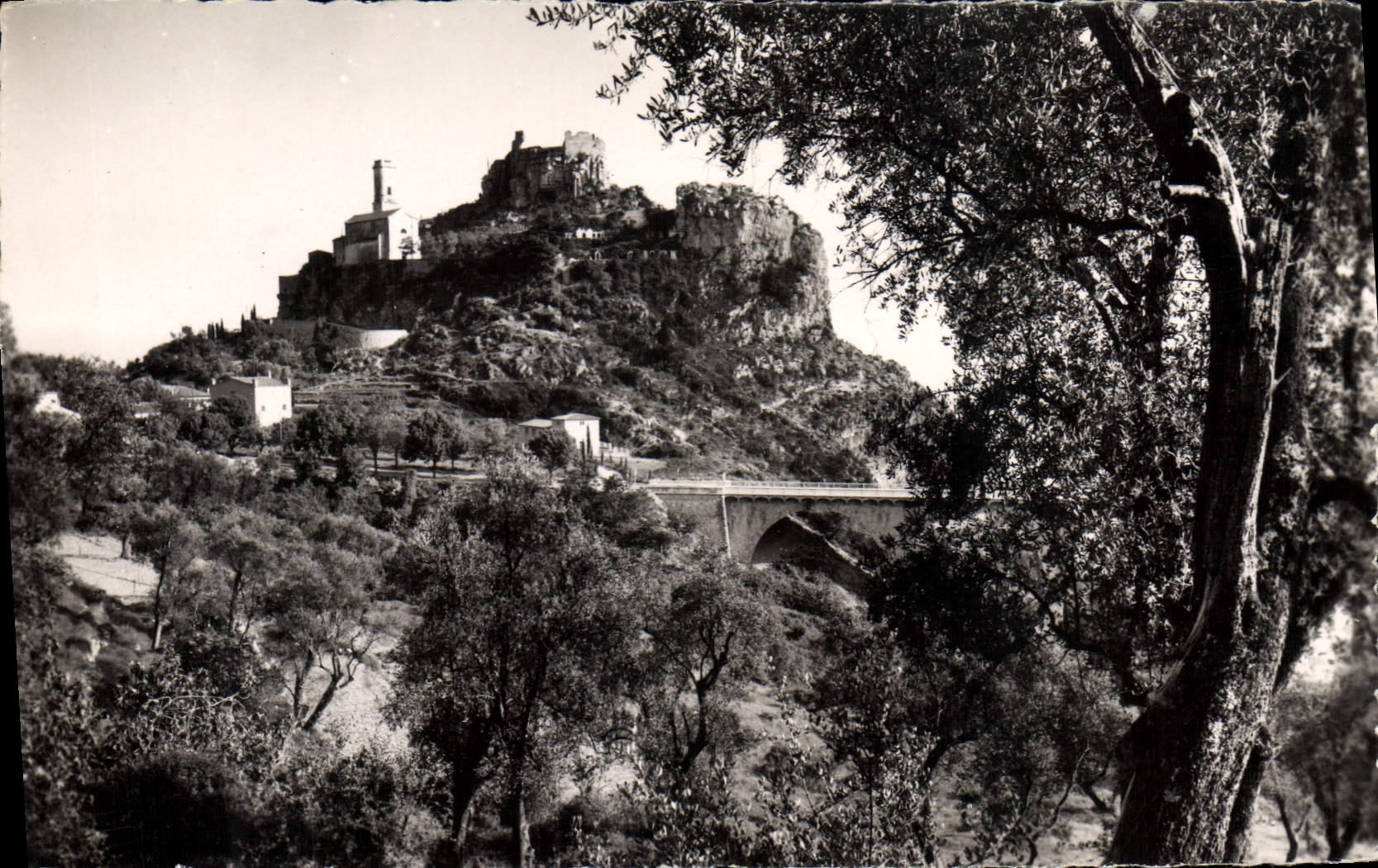 CPA Eze Village Vue generale