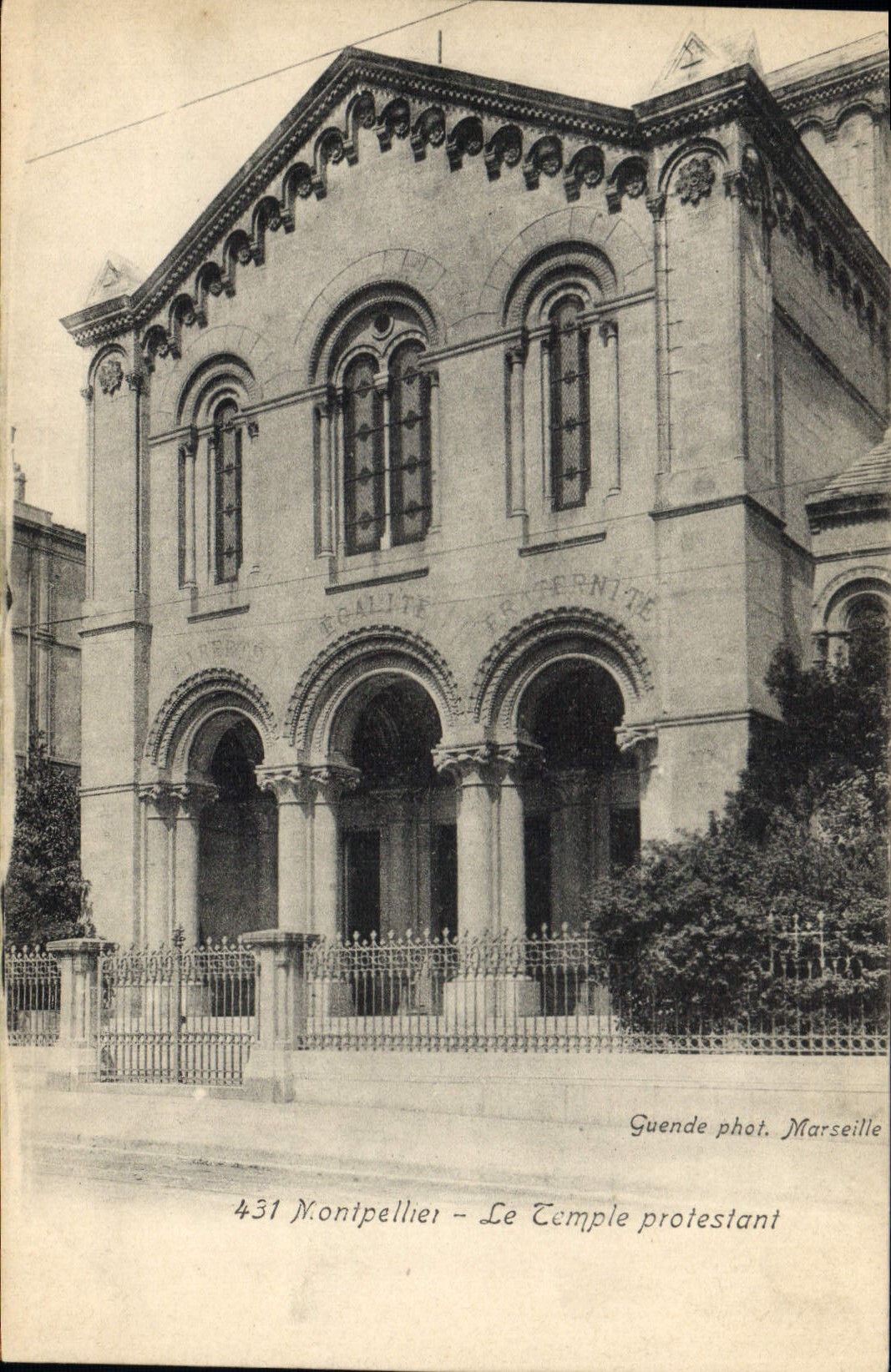 CPA Montpellier Le Temple protestant