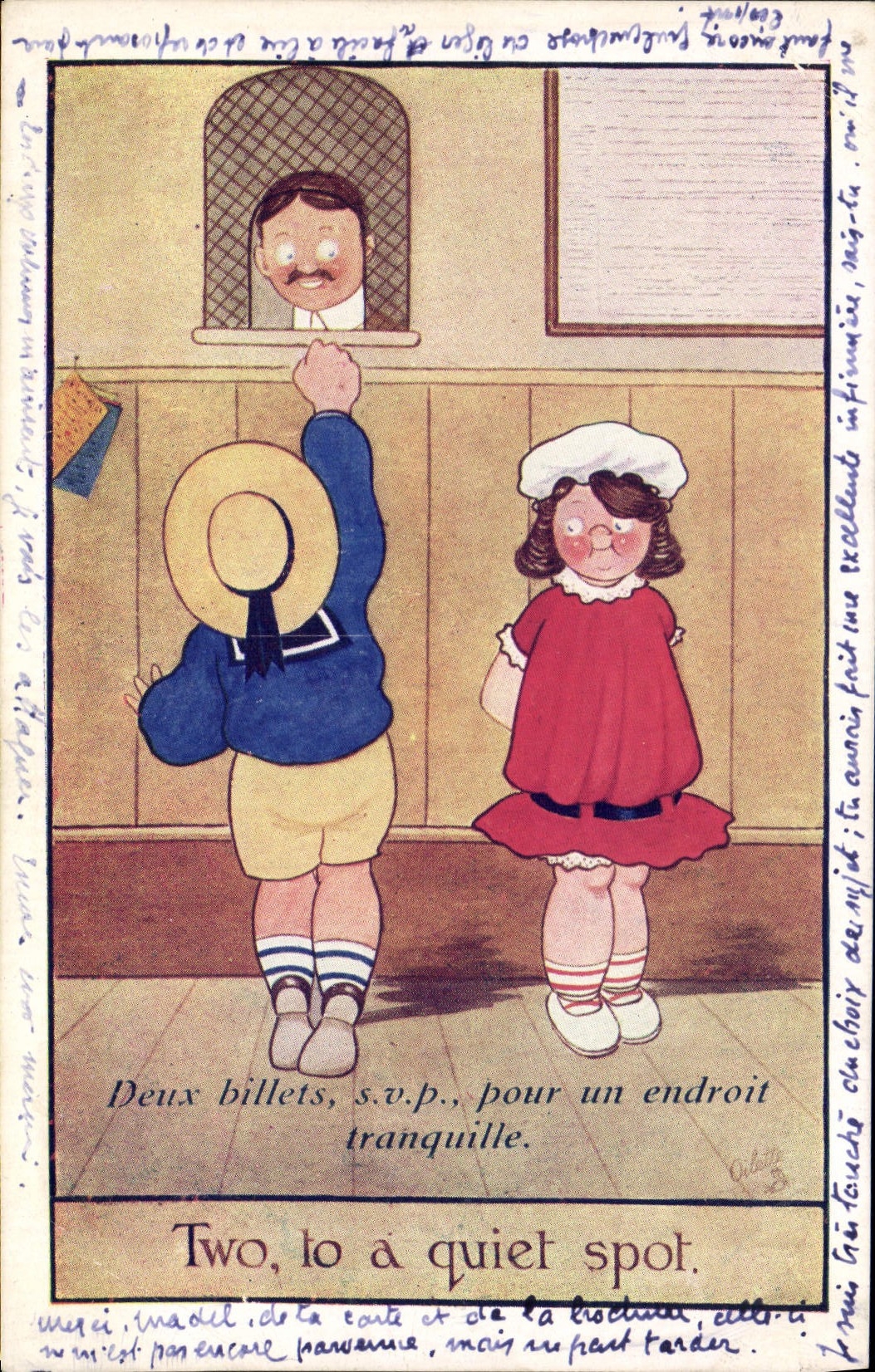 CPA Illustrateur Enfants