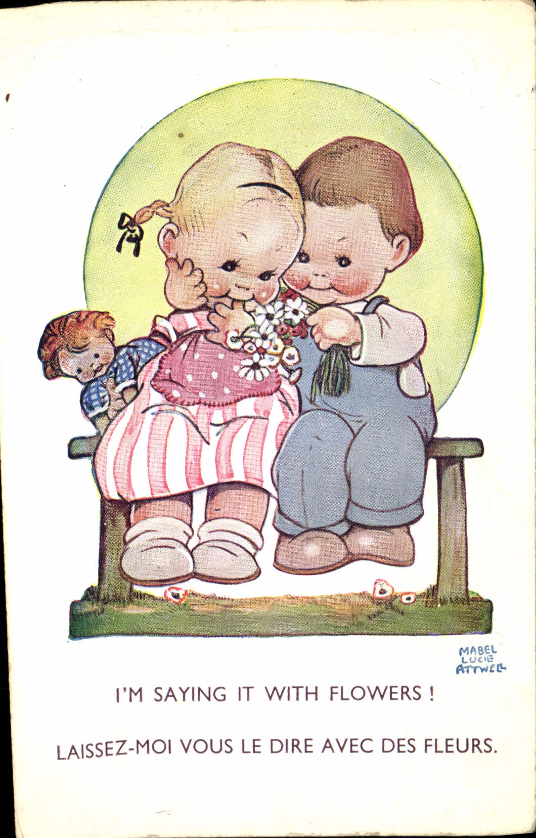 CPA Illustrateur Enfants Mabel Lucie Attwell