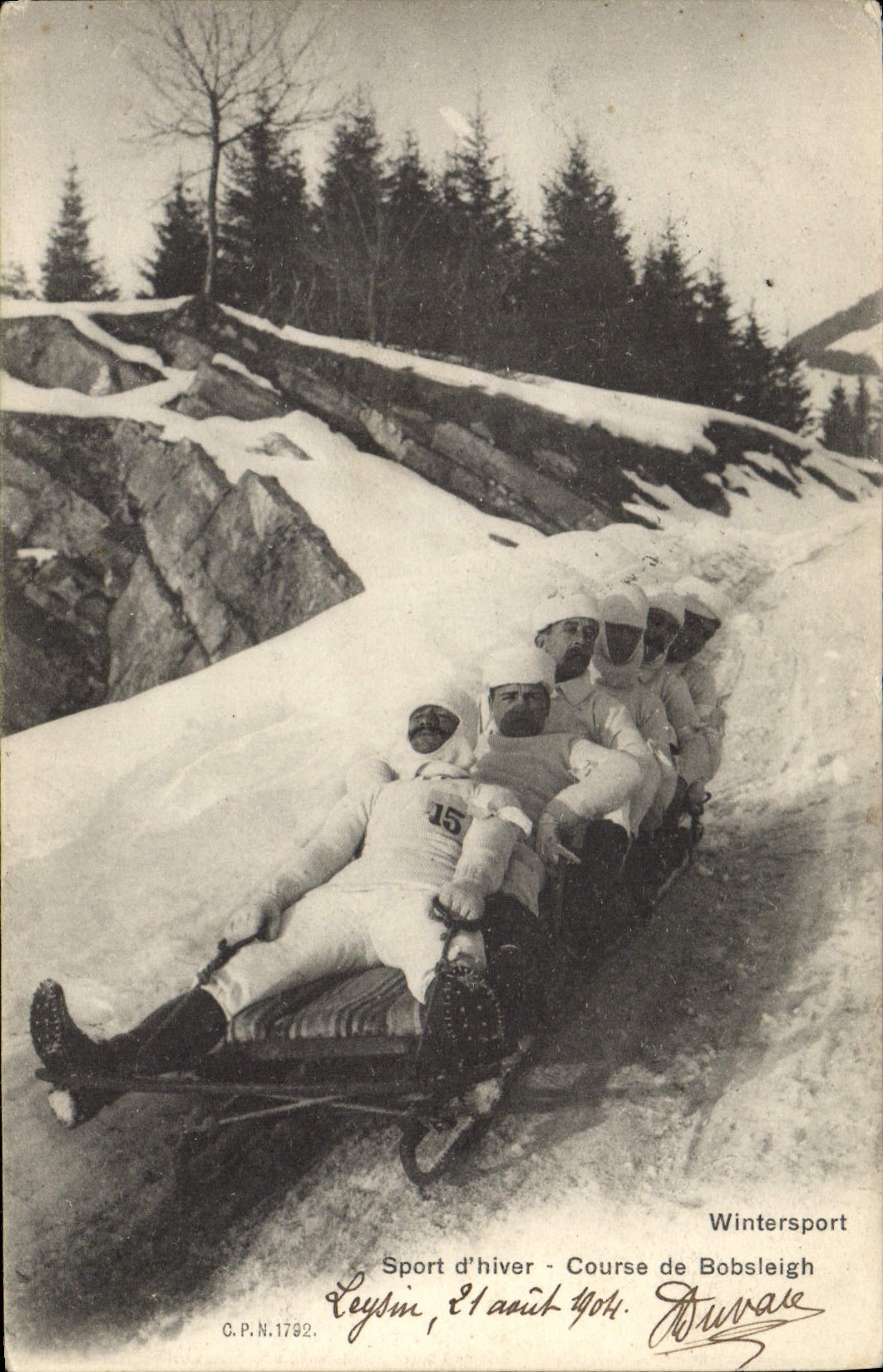 CPA Sports d'hiver Ski Course de Bobsleigh