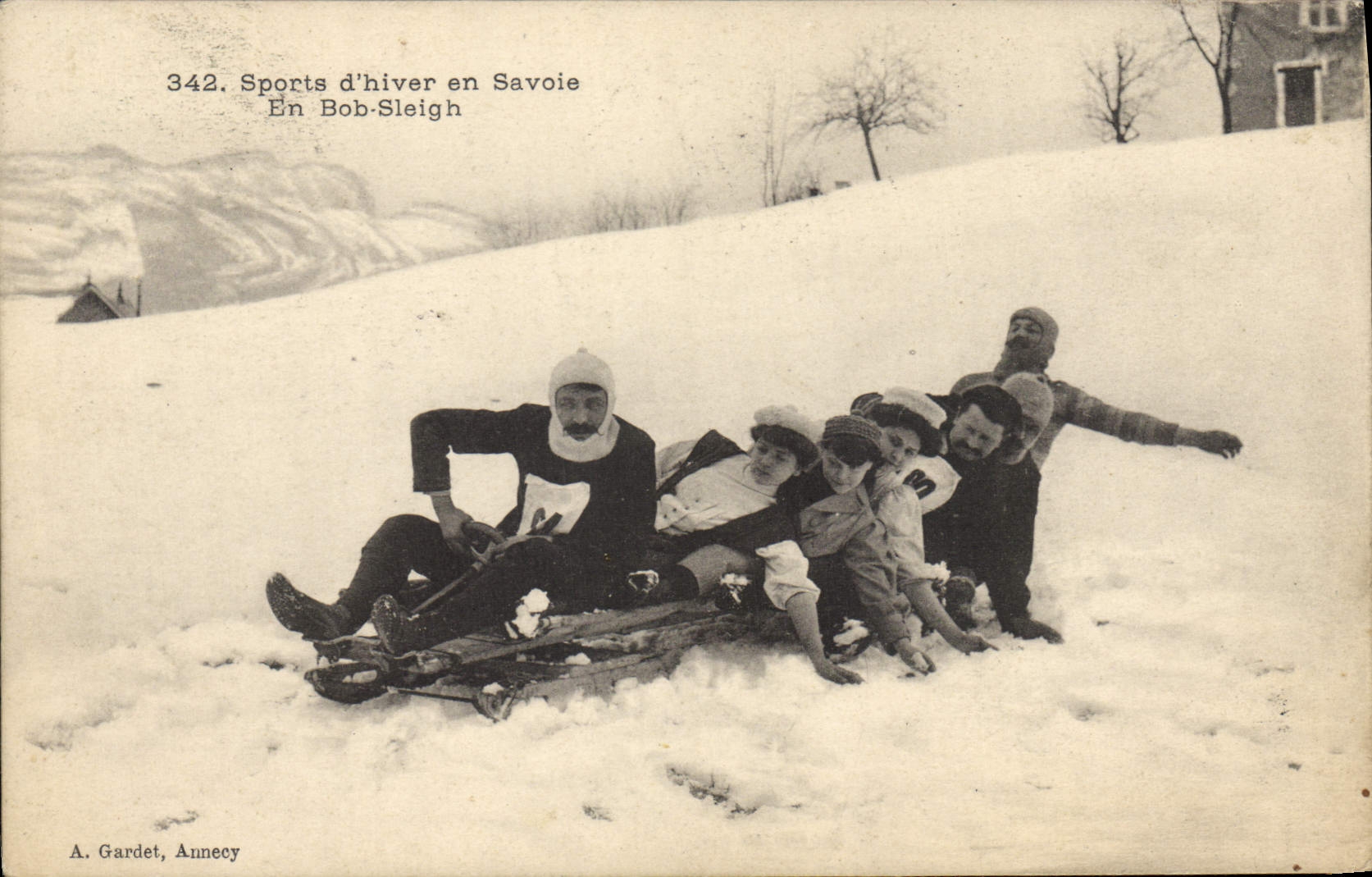 CPA Sports d'hiver Ski En Bob-Sleigh