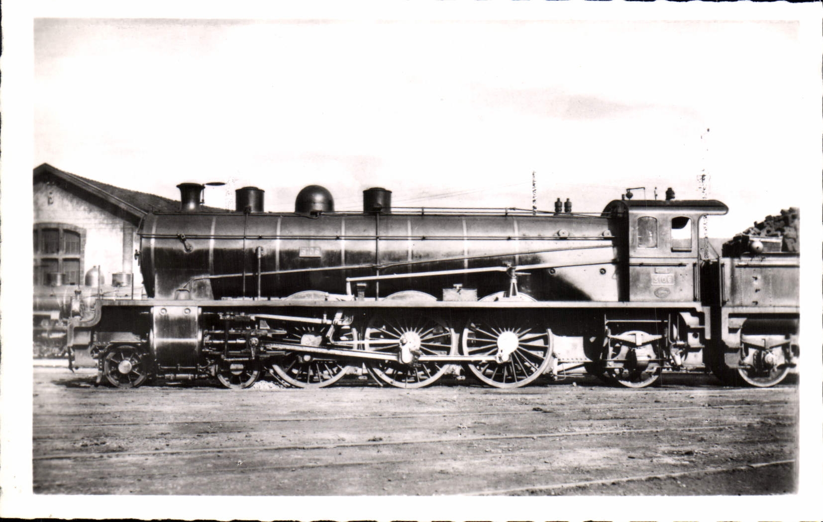CPA Train Locomotive 3 101 a 3 120