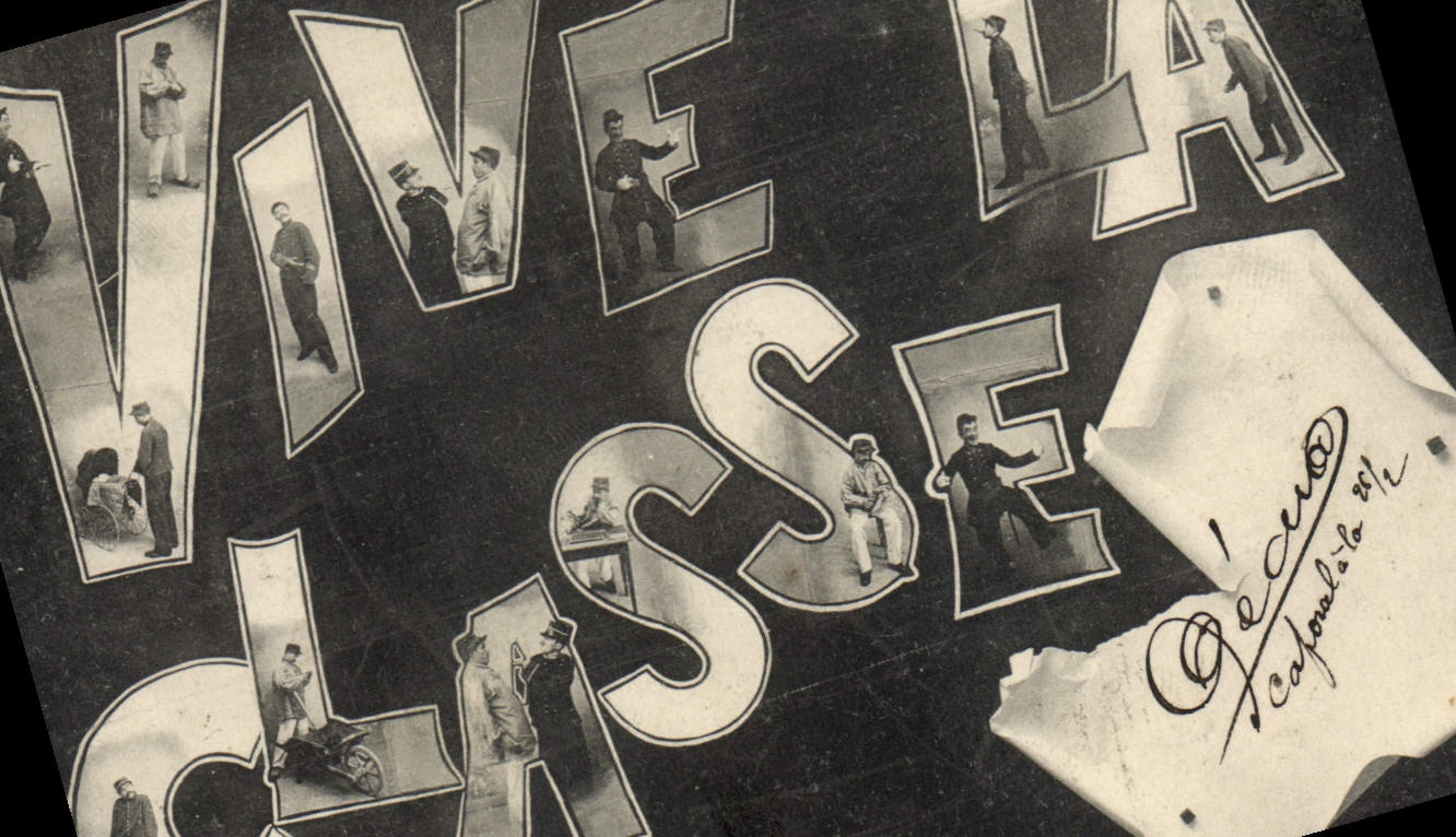 CPA Militaria Vive la classe