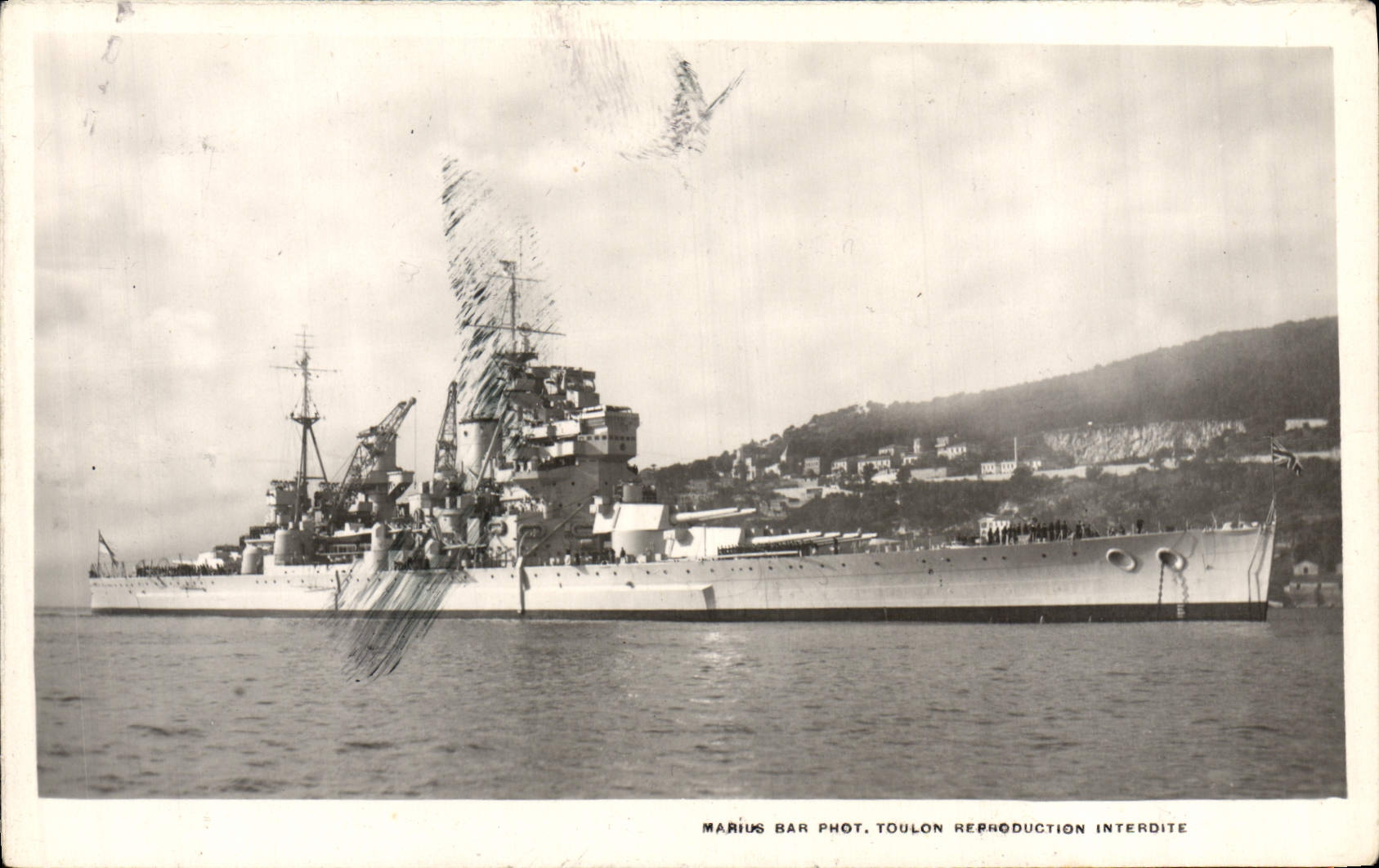 VINTAGE POSTCARD Boat War Duke off York