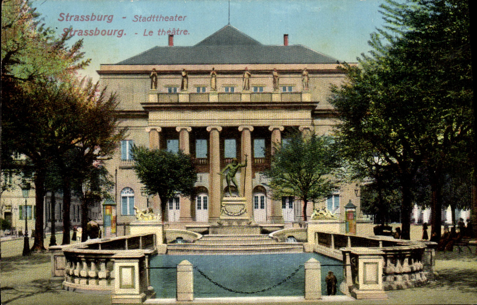 CPA Le theatre Strasbourg