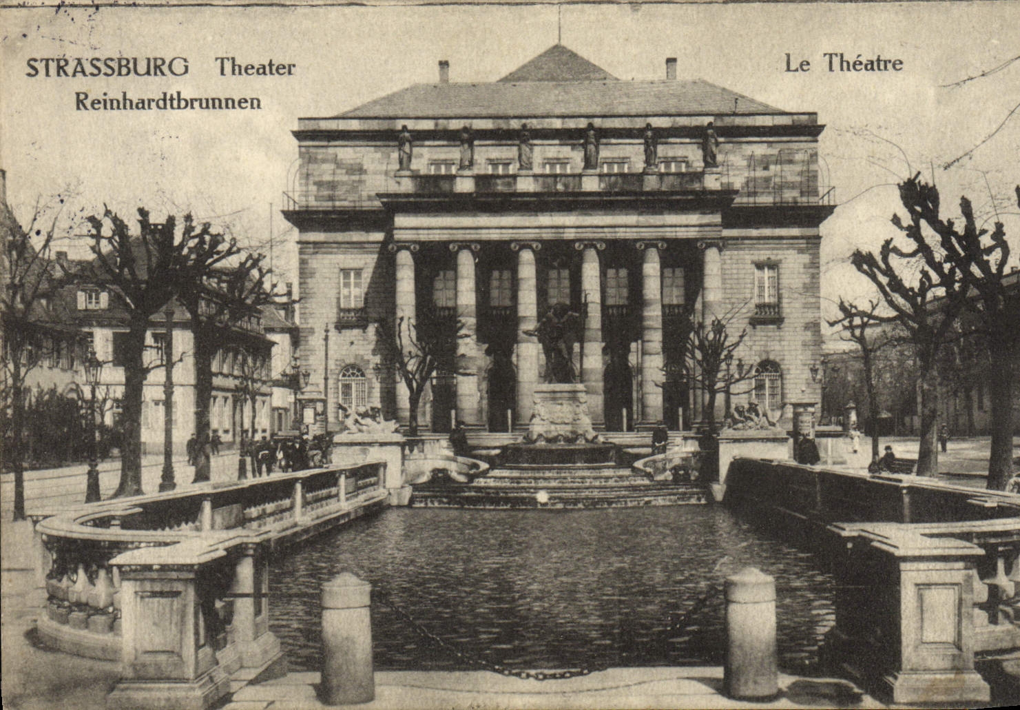 CPA Le theatre Strasbourg