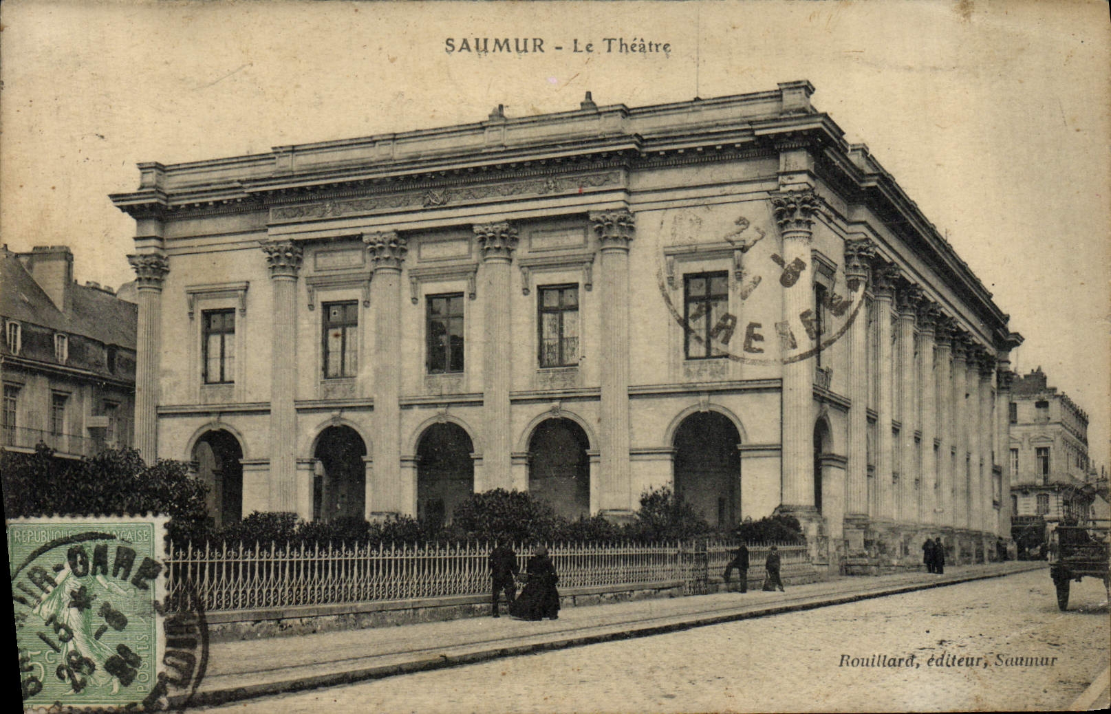 CPA Le theatre Saumur