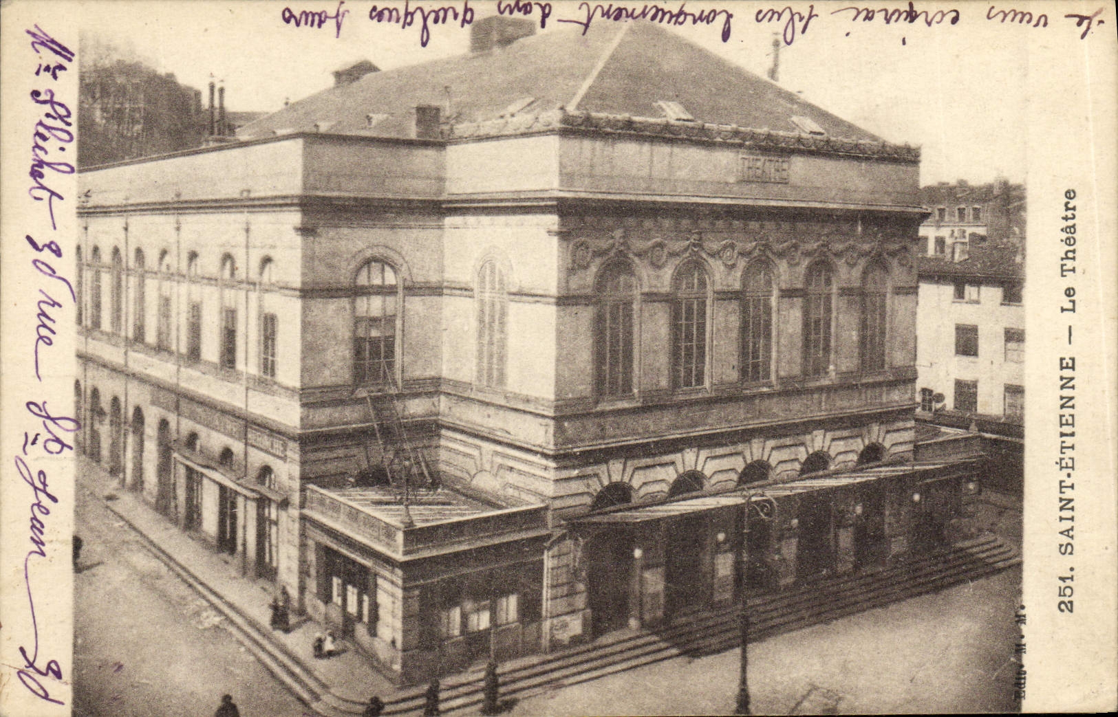CPA Le theatre Saint-Etienne 
