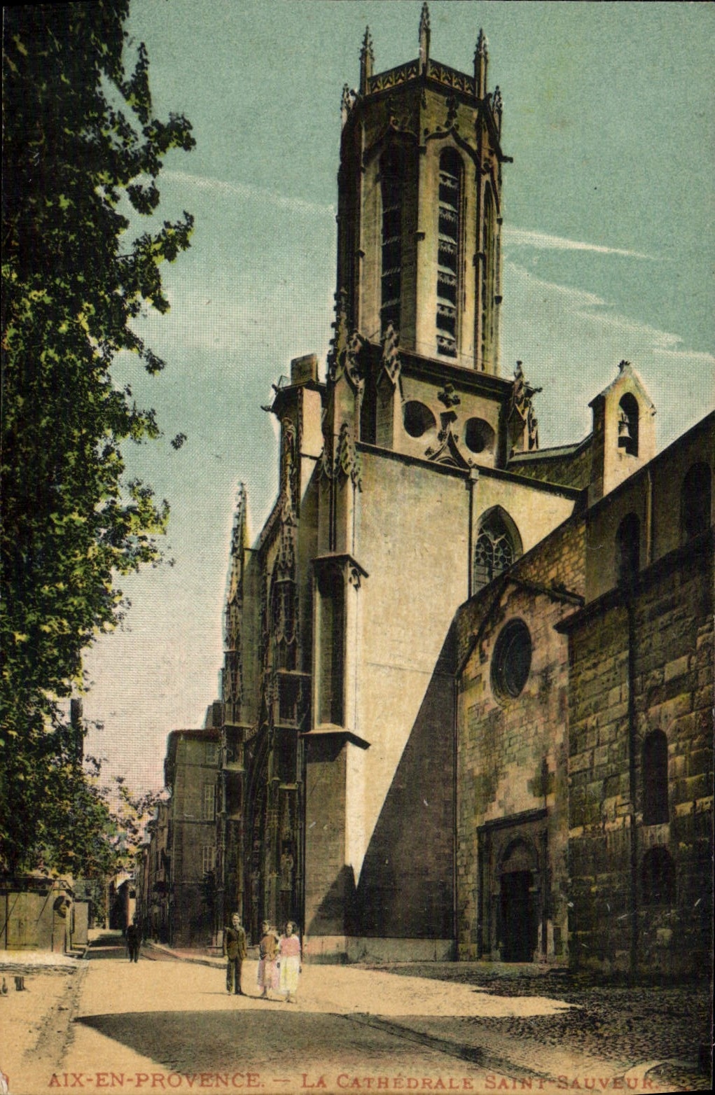 CPA Aix En Provence La cathedrale Saint Sauveur 