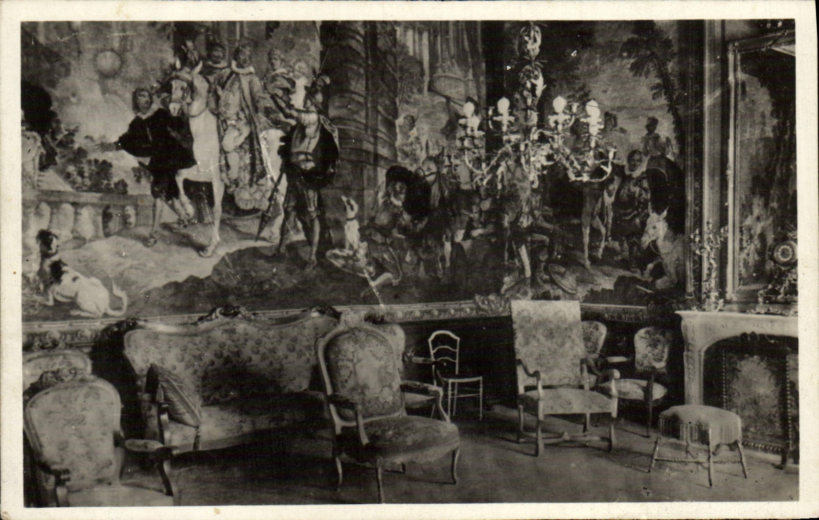 CPM Aix En Provence Ancien archeveche Salon des Gobelins