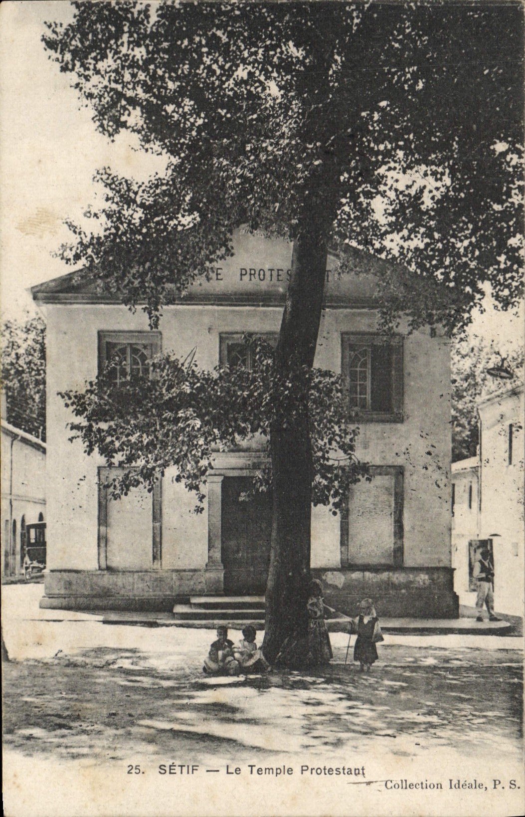 CPA Temple protestant Setif