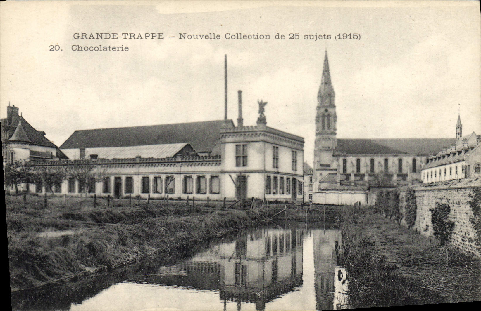 CPA Grande Trappe Nouvelle collection de 25 sujets Chocolaterie