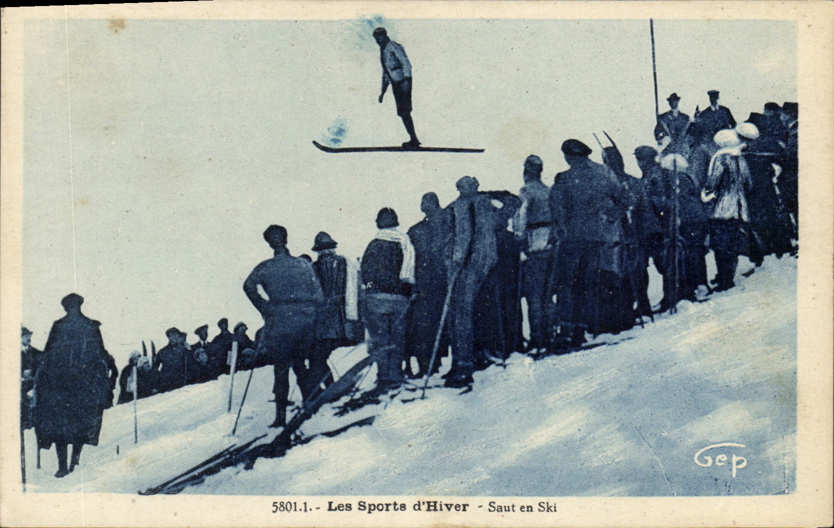 CPA Sports d'hiver Ski Saut en ski